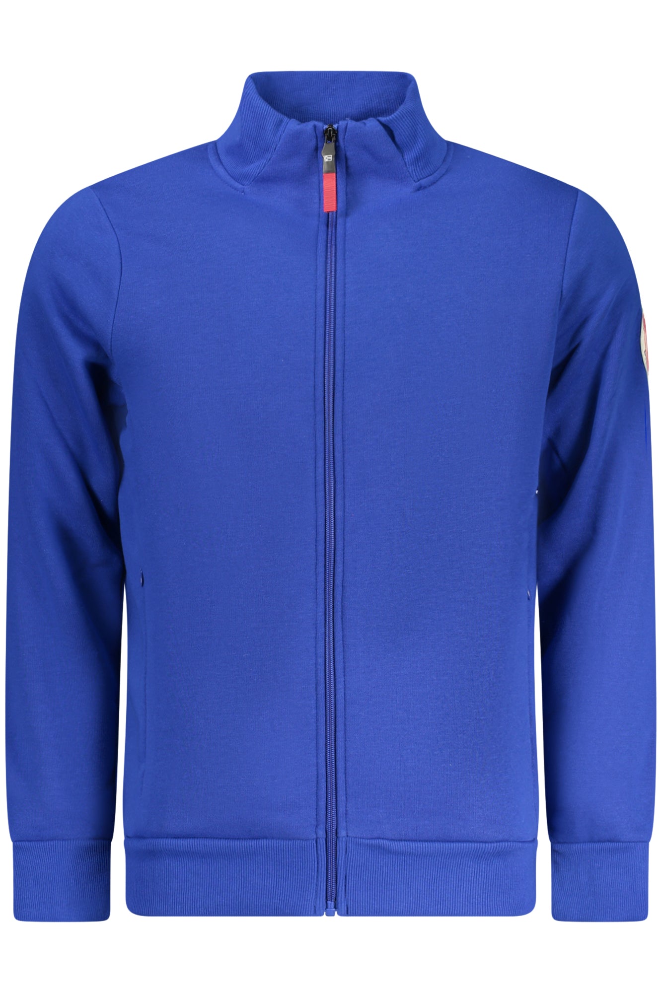 859467_BLBLUETT – Gefüttertes Herren Sweatshirt Blau mit Reißverschluss und Taschen – Größe: S, M, L, XL, 2XL, 3XL – Farbe: Blu