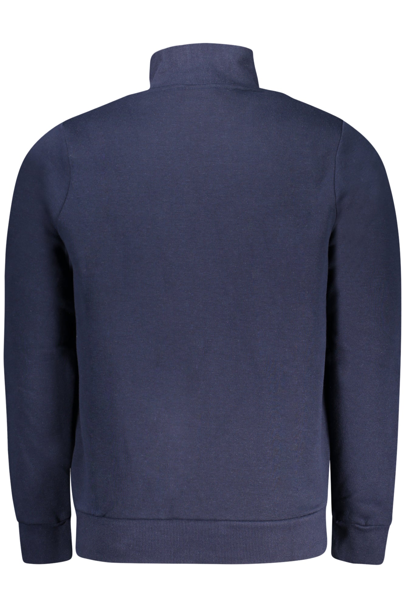 859452_BLNAVY – Herren Langarm-Sweatshirt Blau gefüttert mit Reißverschluss & Taschen – Größe: S, M, L, XL, 2XL, 3XL – Farbe: Blu
