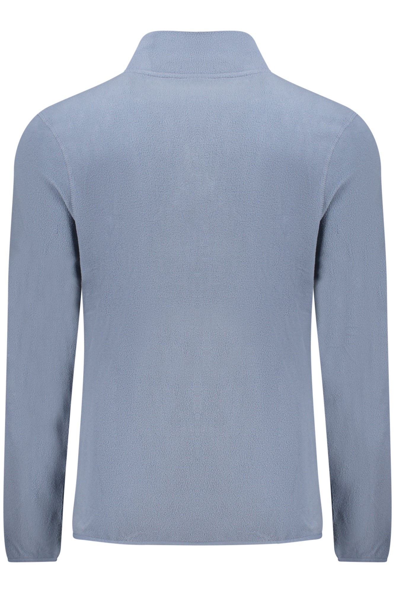 859505_BLTYPHOO – Herren Langarm-Fleece-Sweatshirt Blau mit Reißverschluss & Taschen – Größe: S, M, L, XL, 2XL, 3XL – Farbe: Blu