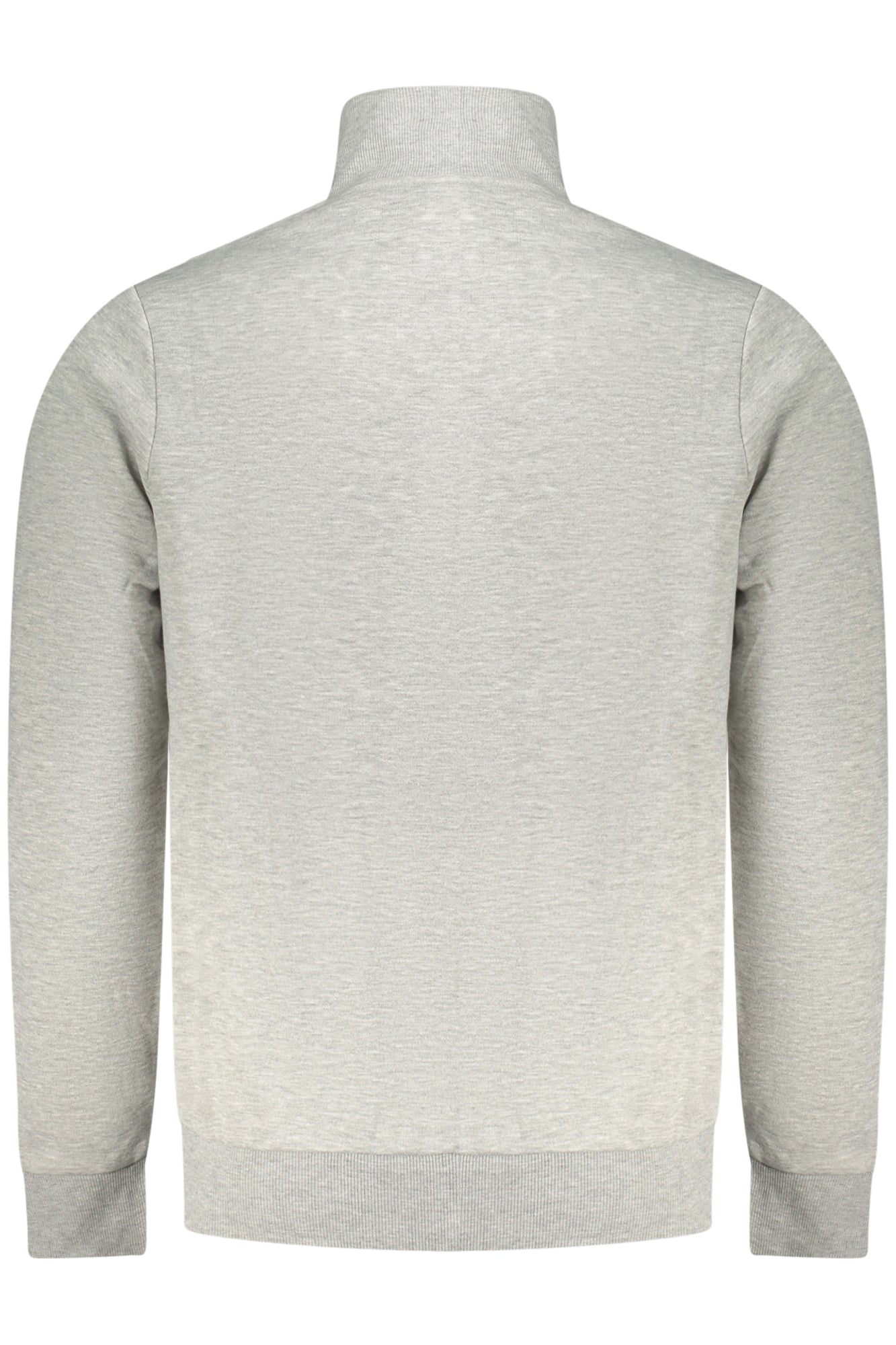 859452_GRGREYME – Graues Herren Sweatshirt mit Reißverschluss & Fütterung, 2 Taschen – Größe: S, M, L, XL, 2XL, 3XL – Farbe: Grigio