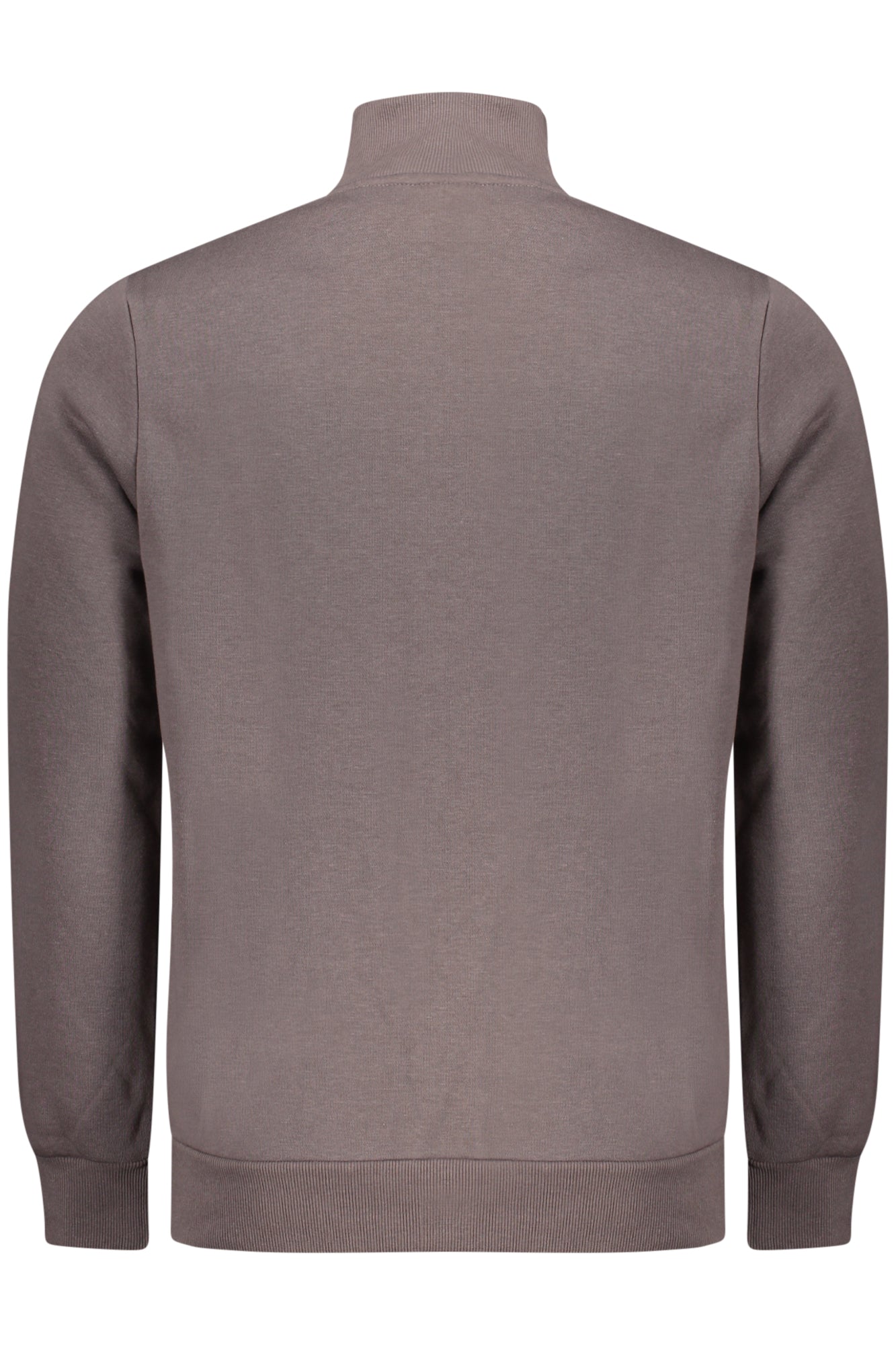 859452_MAFALCON – Herren Sweatshirt Braun: Gefüttert mit Reißverschlusstaschen & Applikation – Größe: S, M, L, XL, 2XL, 3XL – Farbe: Marrone