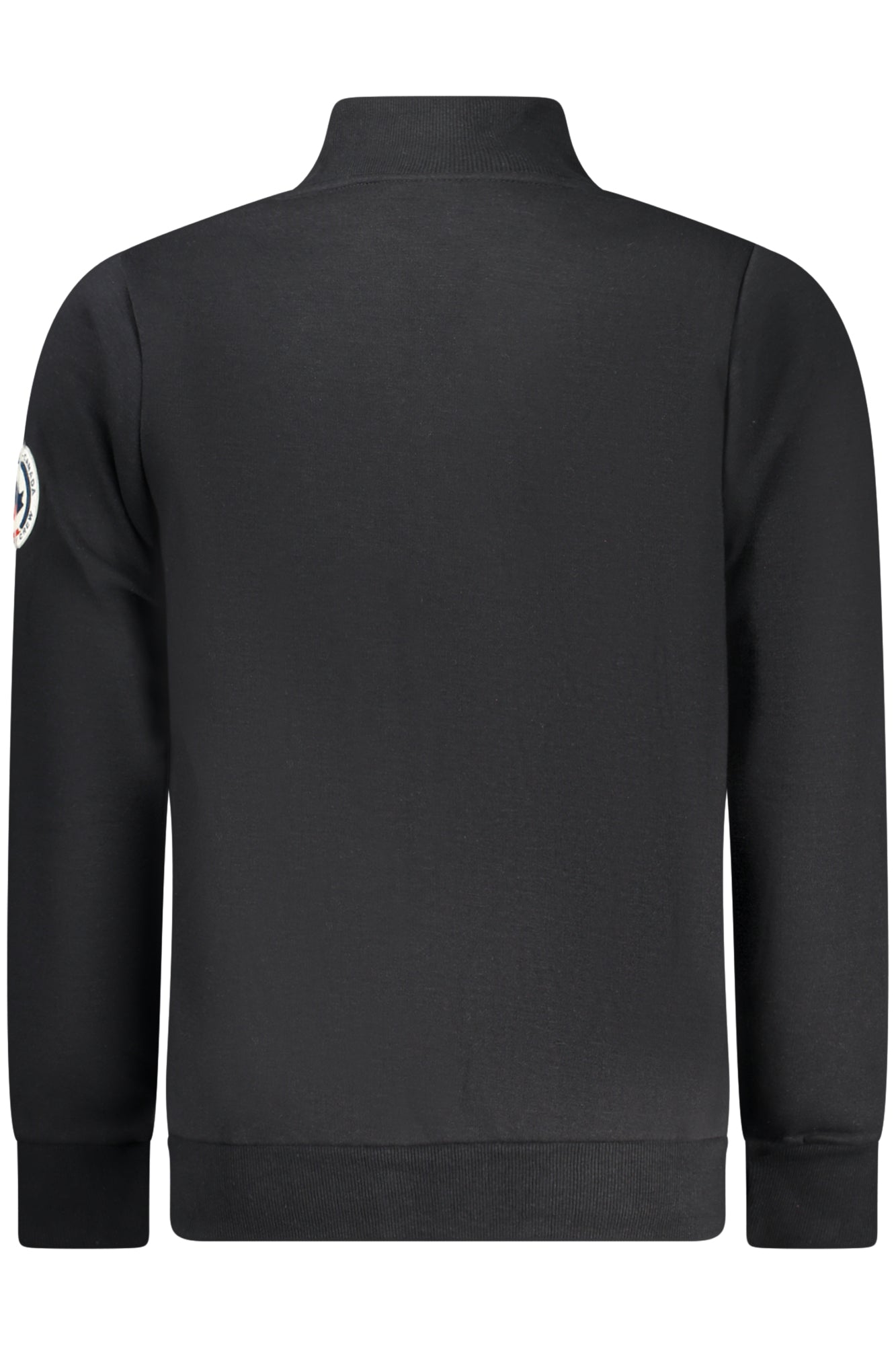 859467_NEBLACK – Herren Gefüttertes Sweatshirt Schwarz mit Reißverschlusstaschen – Größe: S, M, L, XL, 2XL, 3XL – Farbe: Nero