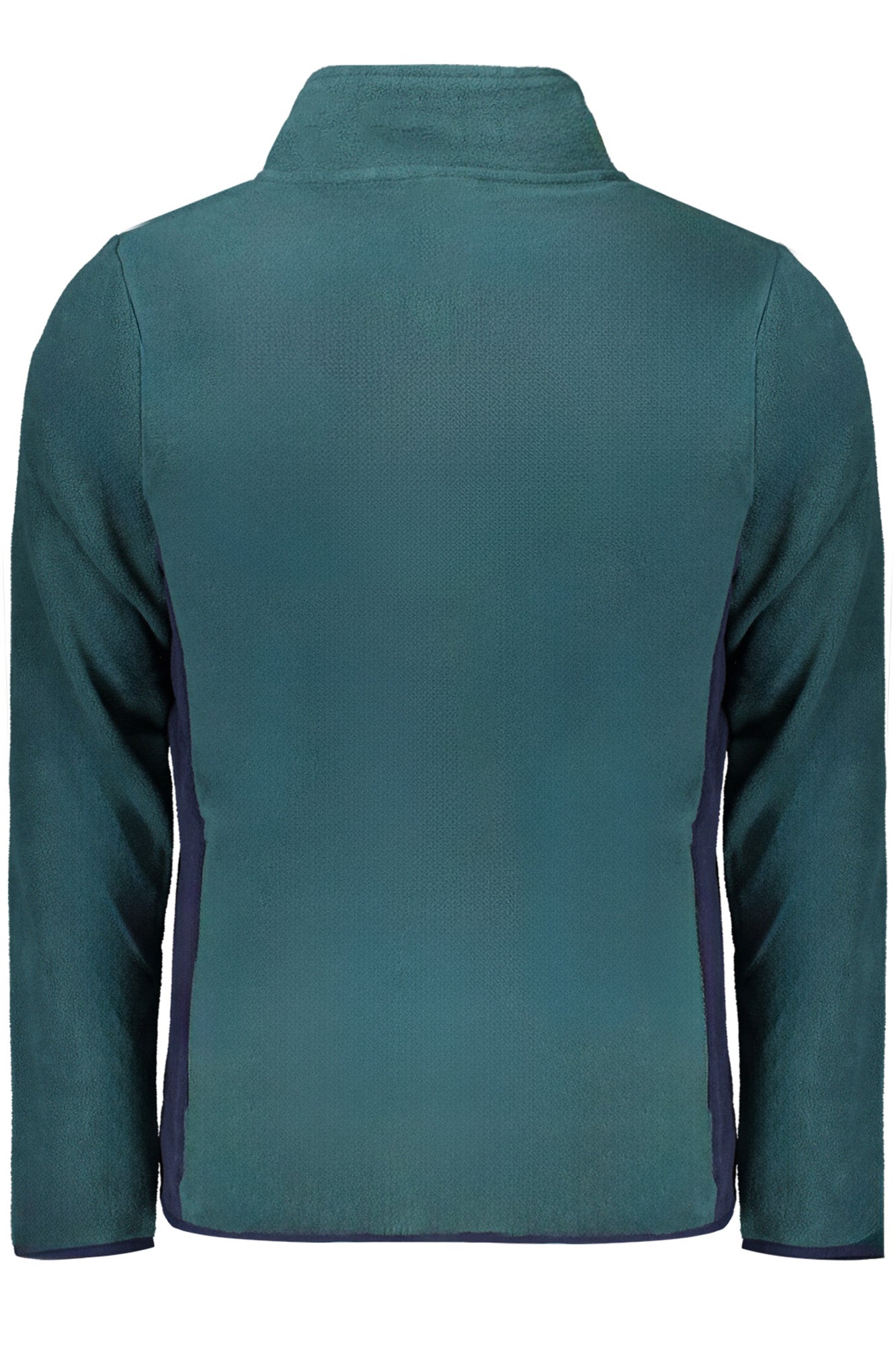 849545_VEFOREST – Grünes Herren-Sweatshirt mit Reißverschluss und Kontrastdetails – Größe: M, L, XL, 2XL – Farbe: Verde