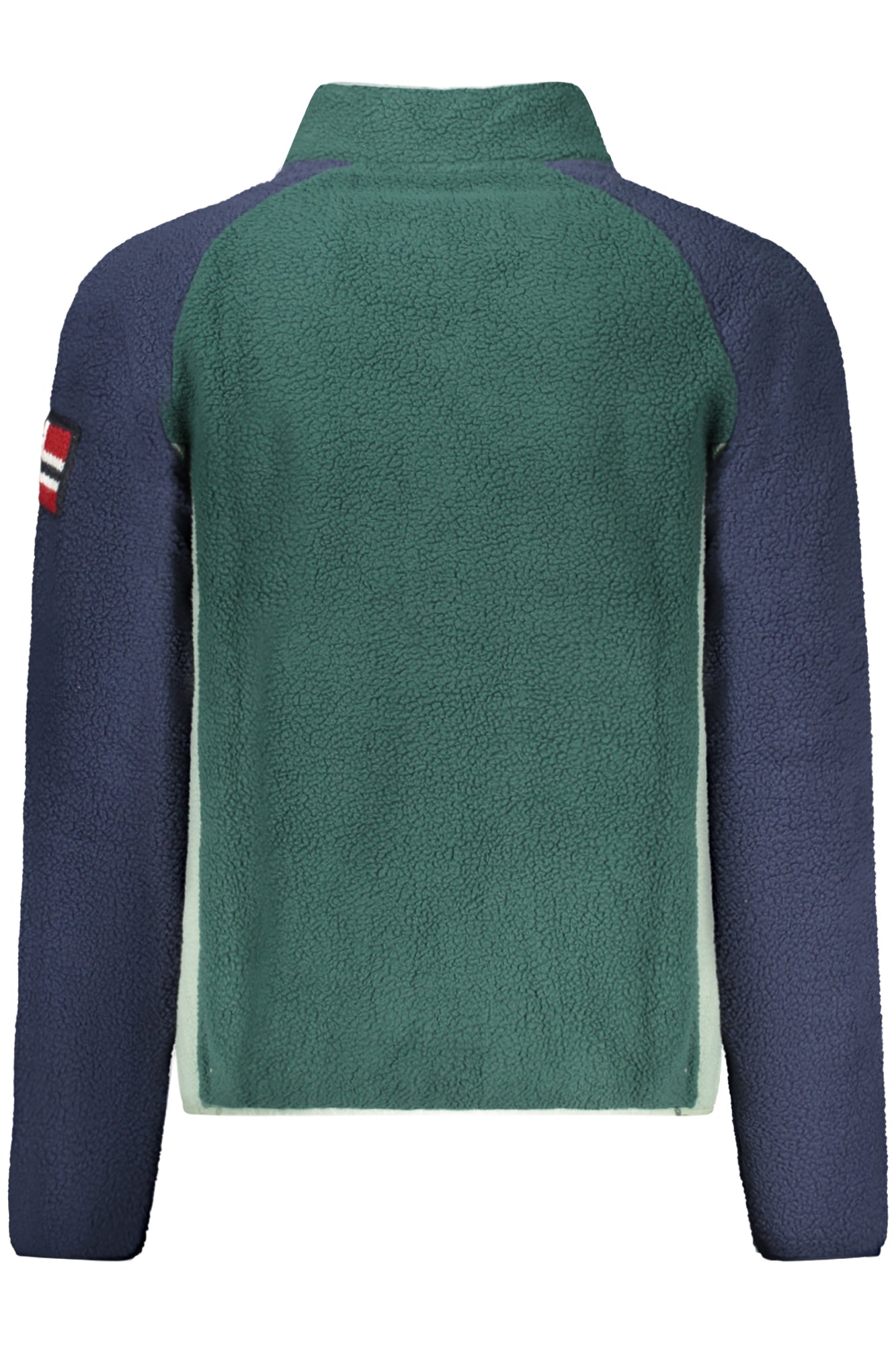 859503_VEALPINE – Herren Fleece-Langarmshirt mit Reißverschluss und Norwegen-Details – Größe: S, M, L, XL, 2XL, 3XL – Farbe: Verde