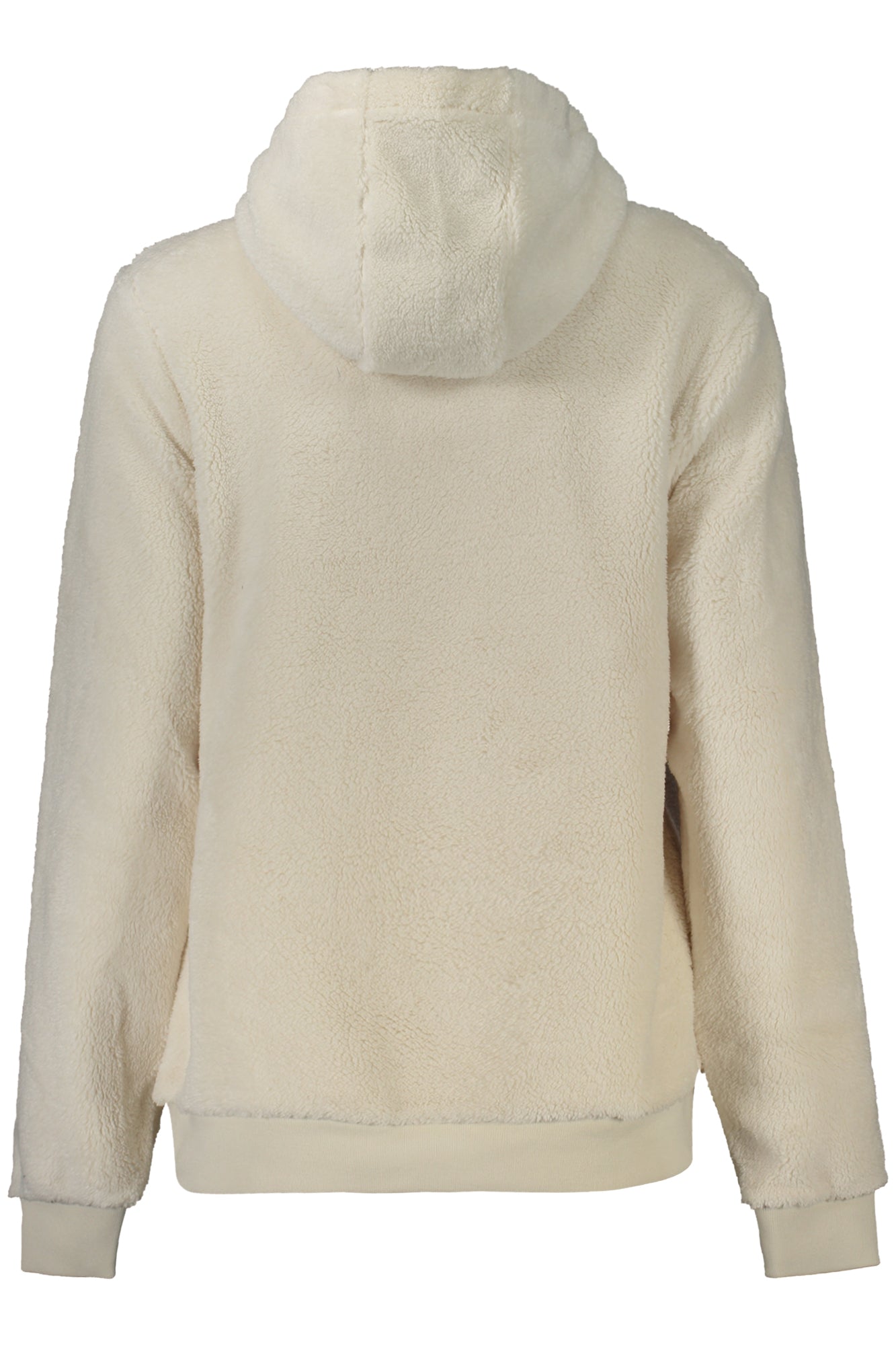 849918_BICREAM – Weißer Damen-Kapuzenpullover mit Bärchenstickerei – Norwegen-Design – Größe: L, XL, S, M – Farbe: Bianco