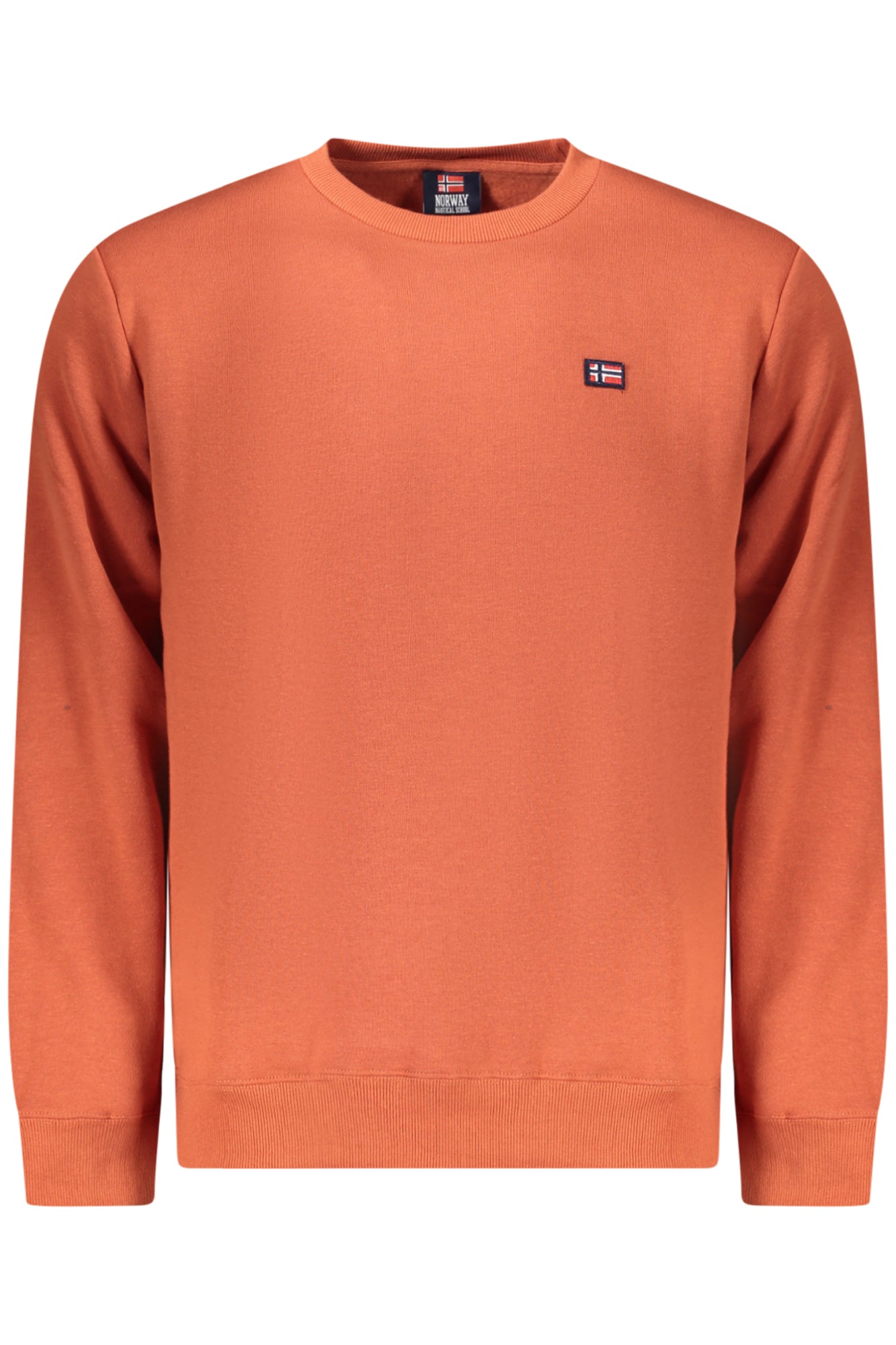 859453_ARRUSTY – Herren-Sweatshirt Orange: Gefüttert, Langarm & Rundhals Design – Größe: S, M, L, XL, 2XL, 3XL – Farbe: Arancione