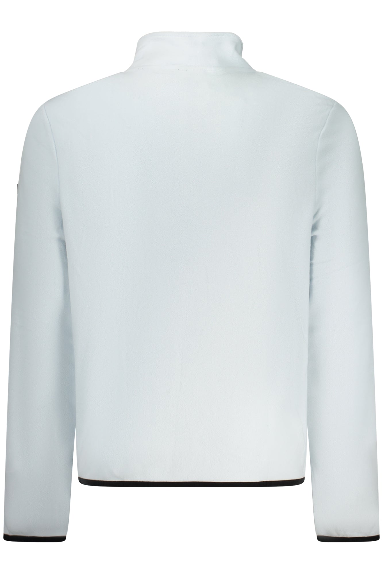 859540_AZICEBER – Herren Fleece-Langarmshirt mit Halbzip und Kontrastdetails – Größe: S, M, L, XL, 2XL, 3XL – Farbe: Azzurro