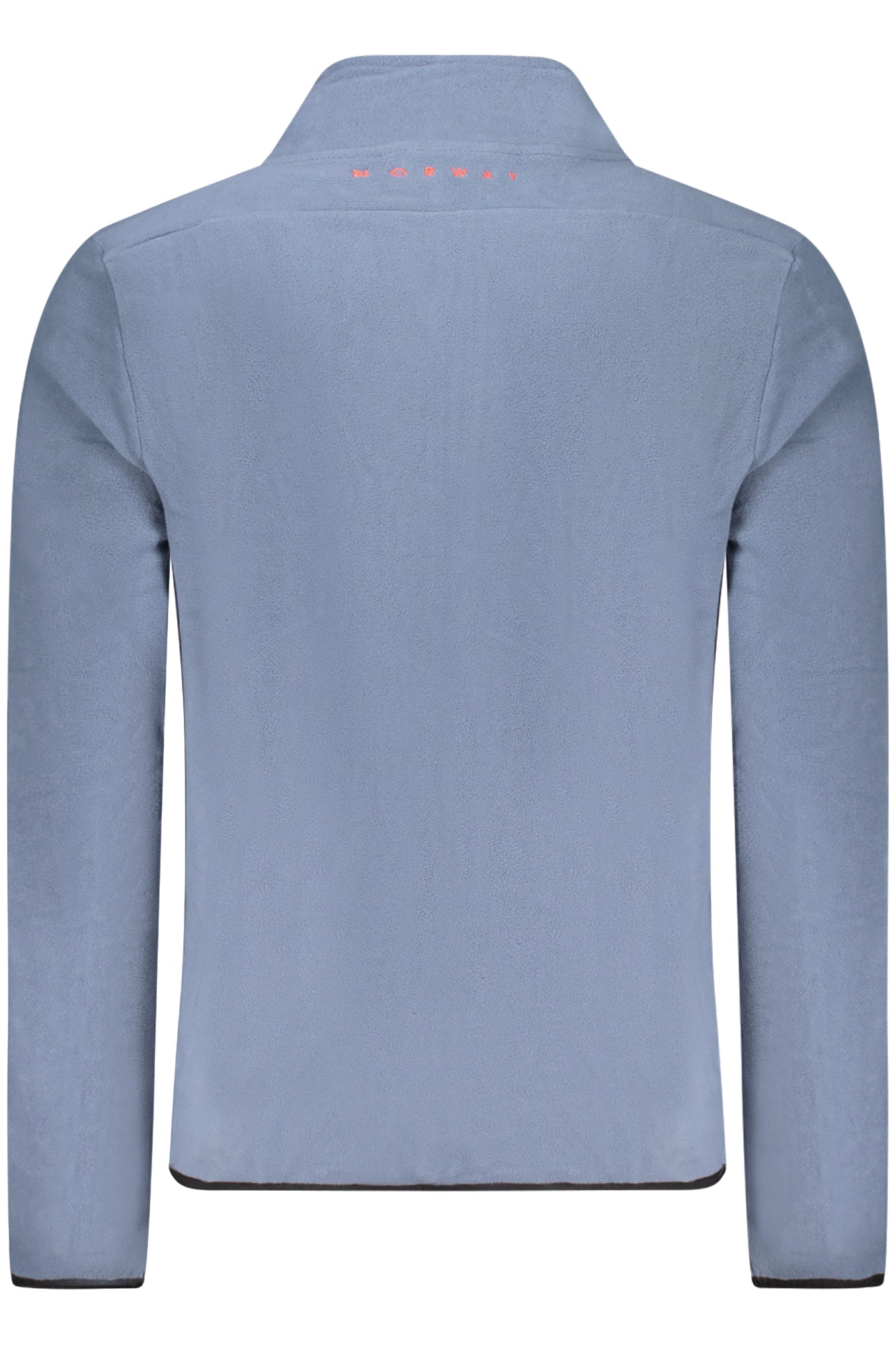 849543_BLTYPHOO – Herren Fleecepullover mit Reißverschluss und Stickerei in Blau – Größe: S, M, L, XL, 2XL, 3XL – Farbe: Blu