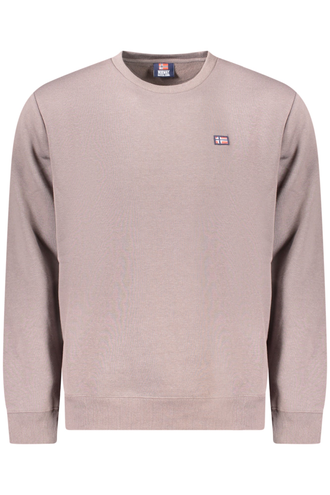 859453_MAFALCON – Braunes Herren-Sweatshirt ohne Reißverschluss - Gefüttert & Stylisch – Größe: S, M, L, XL, 2XL, 3XL – Farbe: Marrone