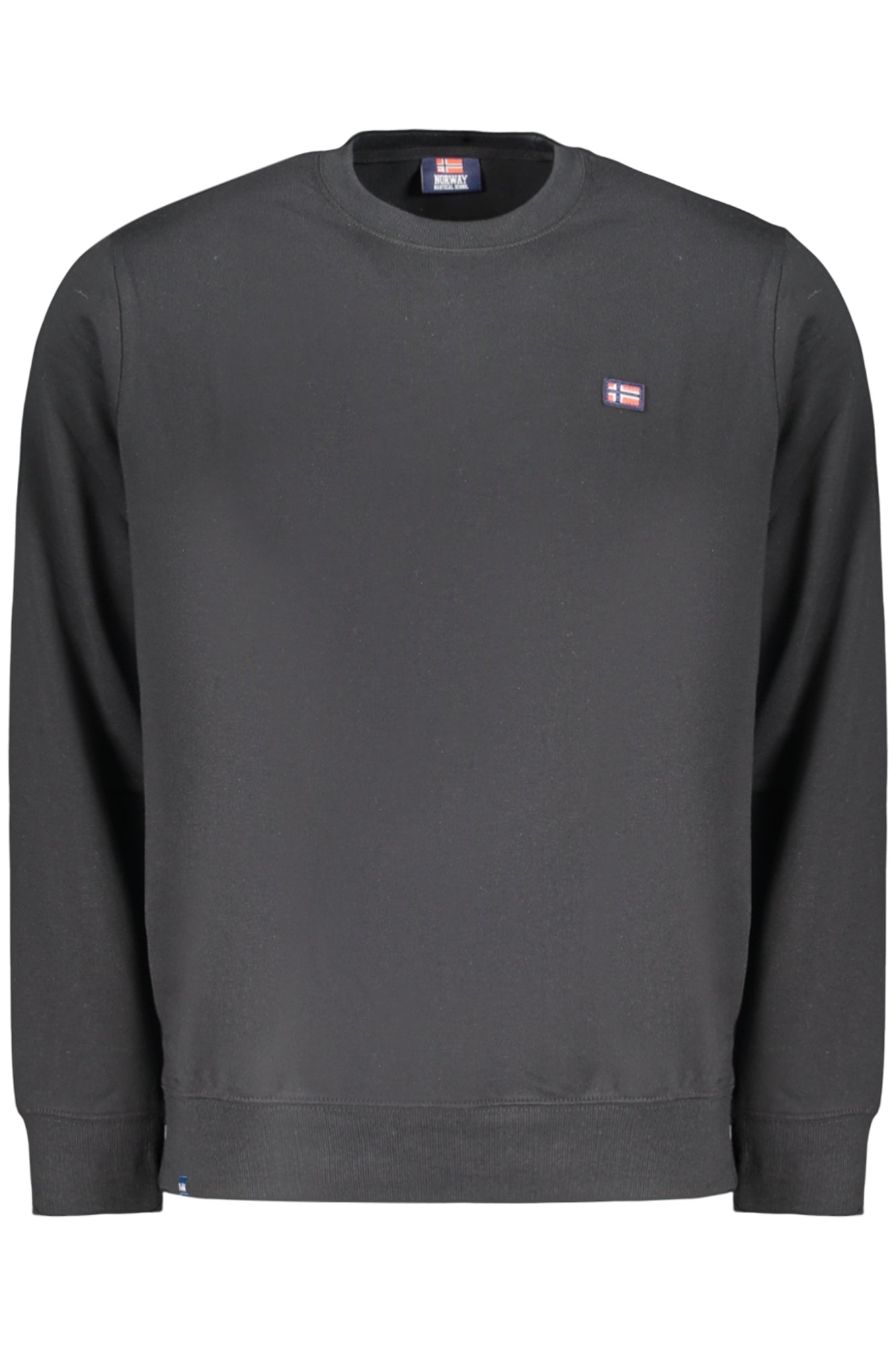 852740_NEBLACK – Stylisches Herren Langarm-Sweatshirt in Schwarz – Perfekt für jeden Look – Größe: S, M, L, XL, 2XL, 3XL – Farbe: Nero