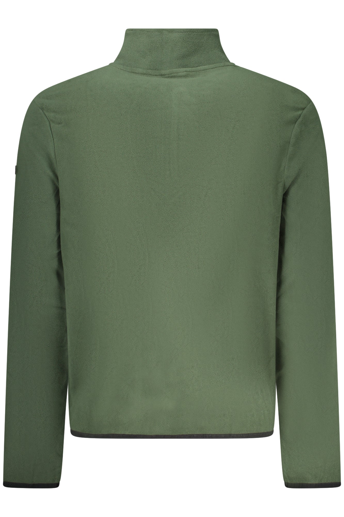 859540_VEARMY – Herren Fleece-Langarmshirt mit Reißverschluss und Applikationen in Grün – Größe: S, M, L, XL, 2XL, 3XL – Farbe: Verde