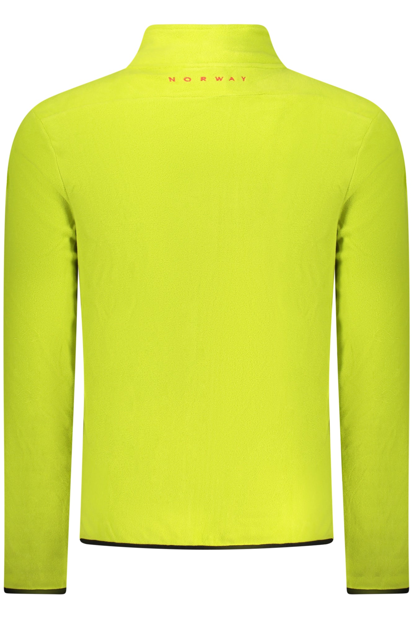 849543_VEBAMBOO – Herren Fleece-Longsleeve mit Zipper & Stickerei in Grün – Größe: S, M, L, XL, 2XL, 3XL – Farbe: Verde