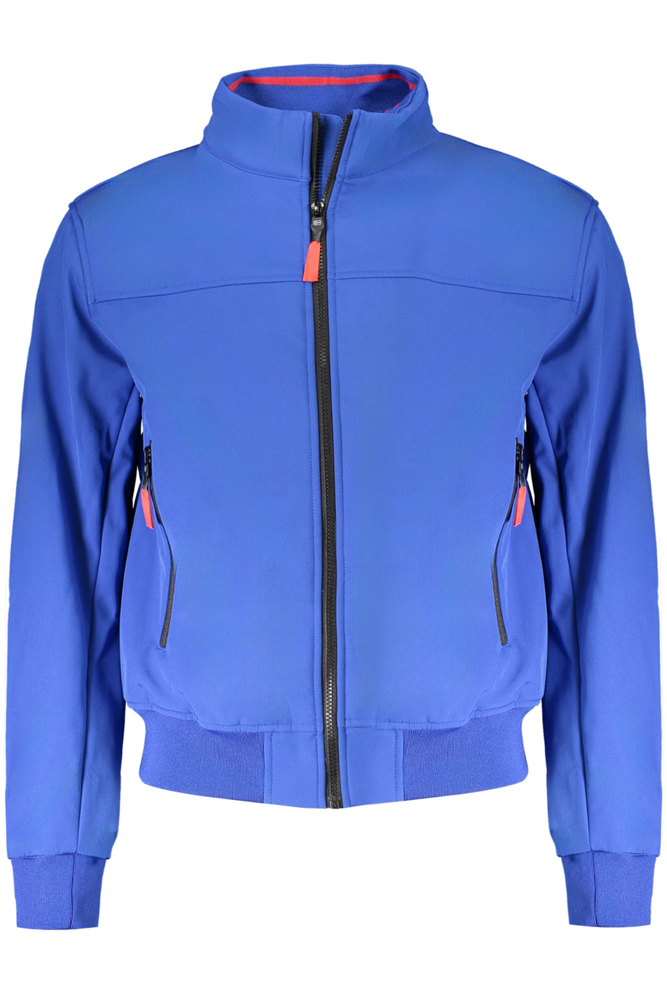 849139_BLBLUETT – Herren-Blazer aus blauem Softshell: Sportjacke mit Reißverschluss – Größe: L, XL, 2XL, M – Farbe: Blu