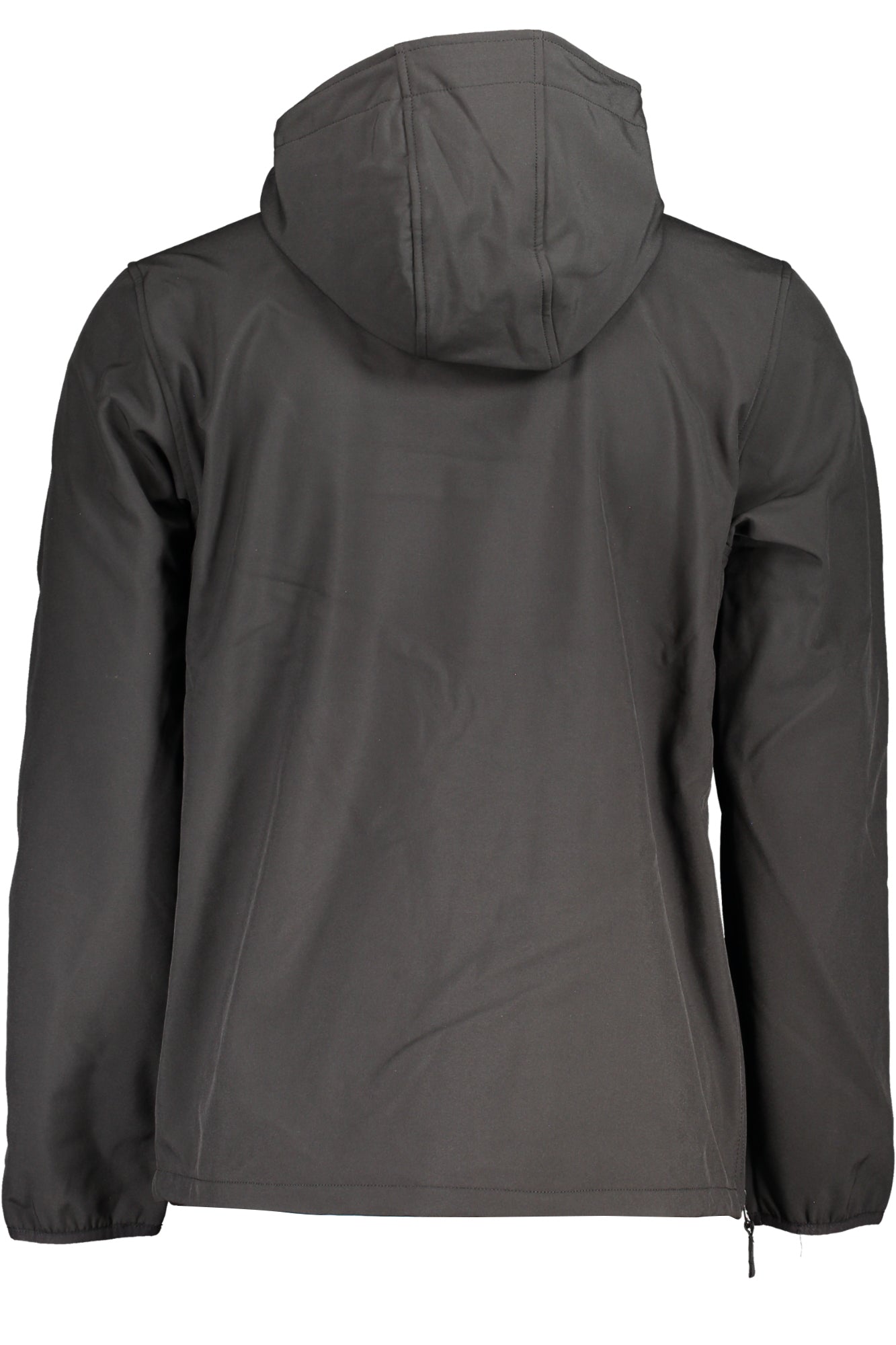 139138_NEBLACK – Herren Softshell-Sportjacke Schwarz mit Kapuze und Taschen – Größe: M, L, XL, 2XL – Farbe: Nero