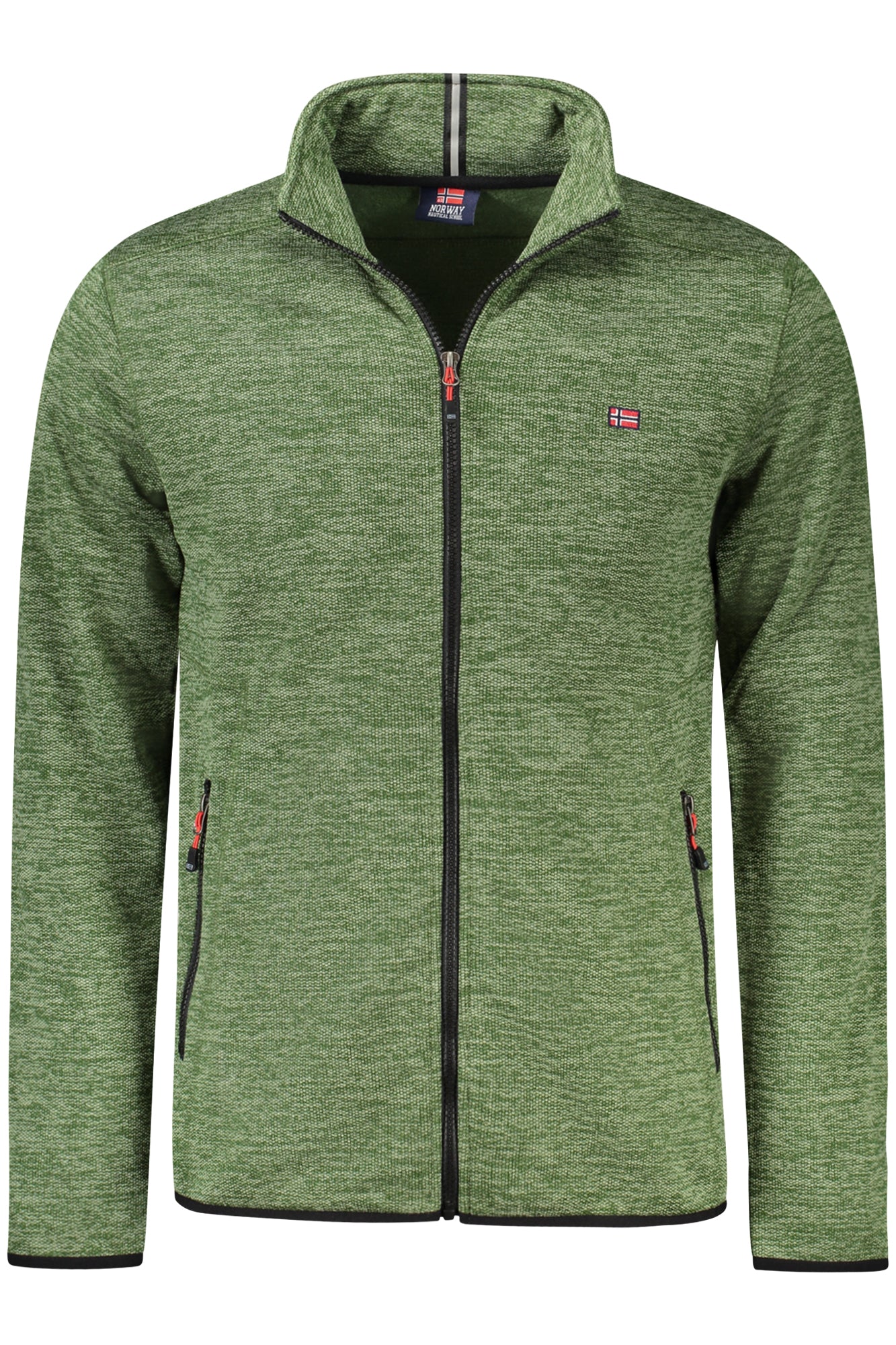 849322_VEARMY – Herren Sportjacke Grün: Fleece, Taschen & Stickereien, Norwegen Stil – Größe: M, L, XL, 2XL – Farbe: Verde