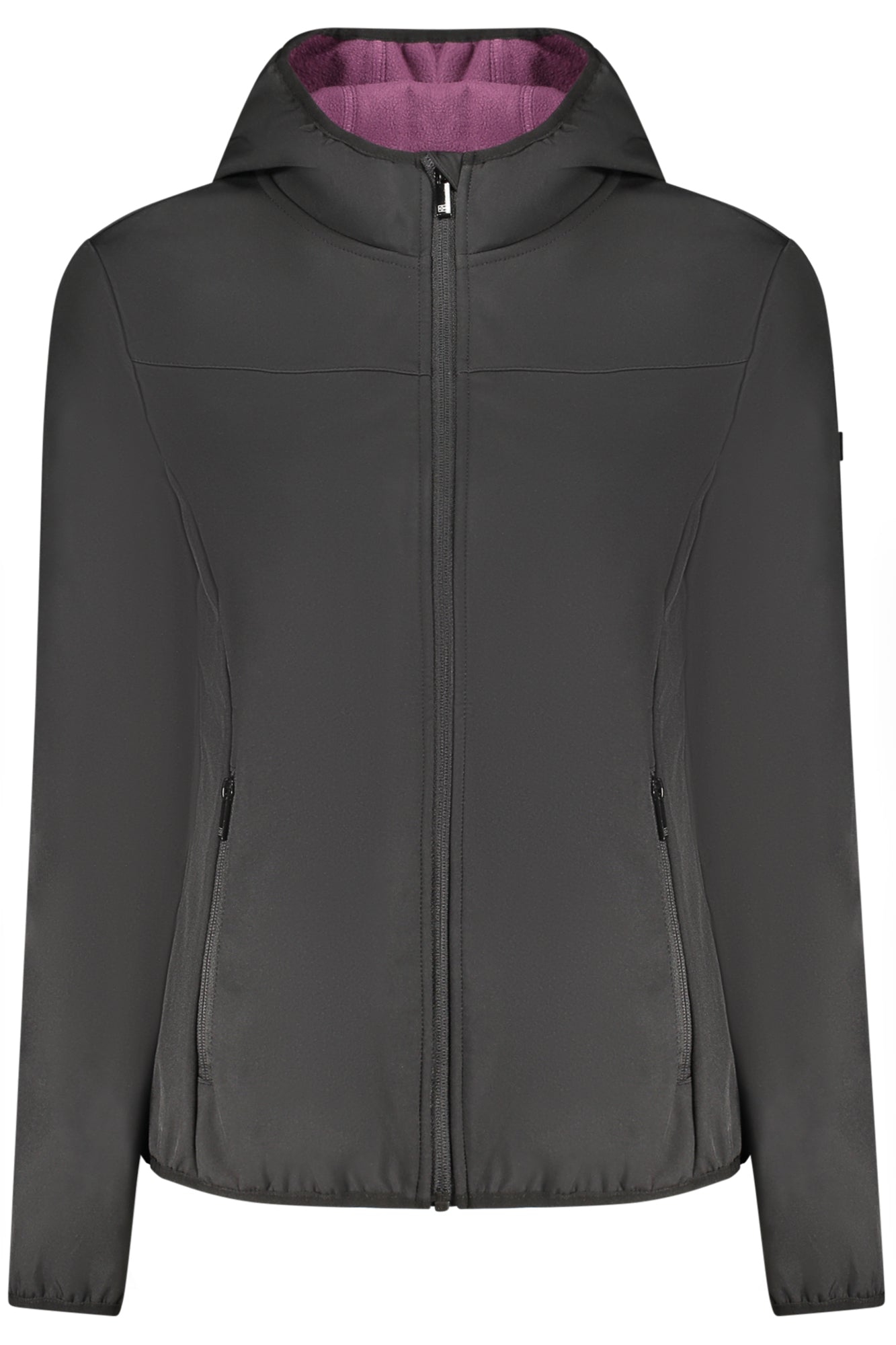 XXX849644_NEBLACK – Damen Softshell-Jacke in Schwarz mit Taschen & Kontrastdetails – Größe: S, M, L, XL, 2XL – Farbe: Nero