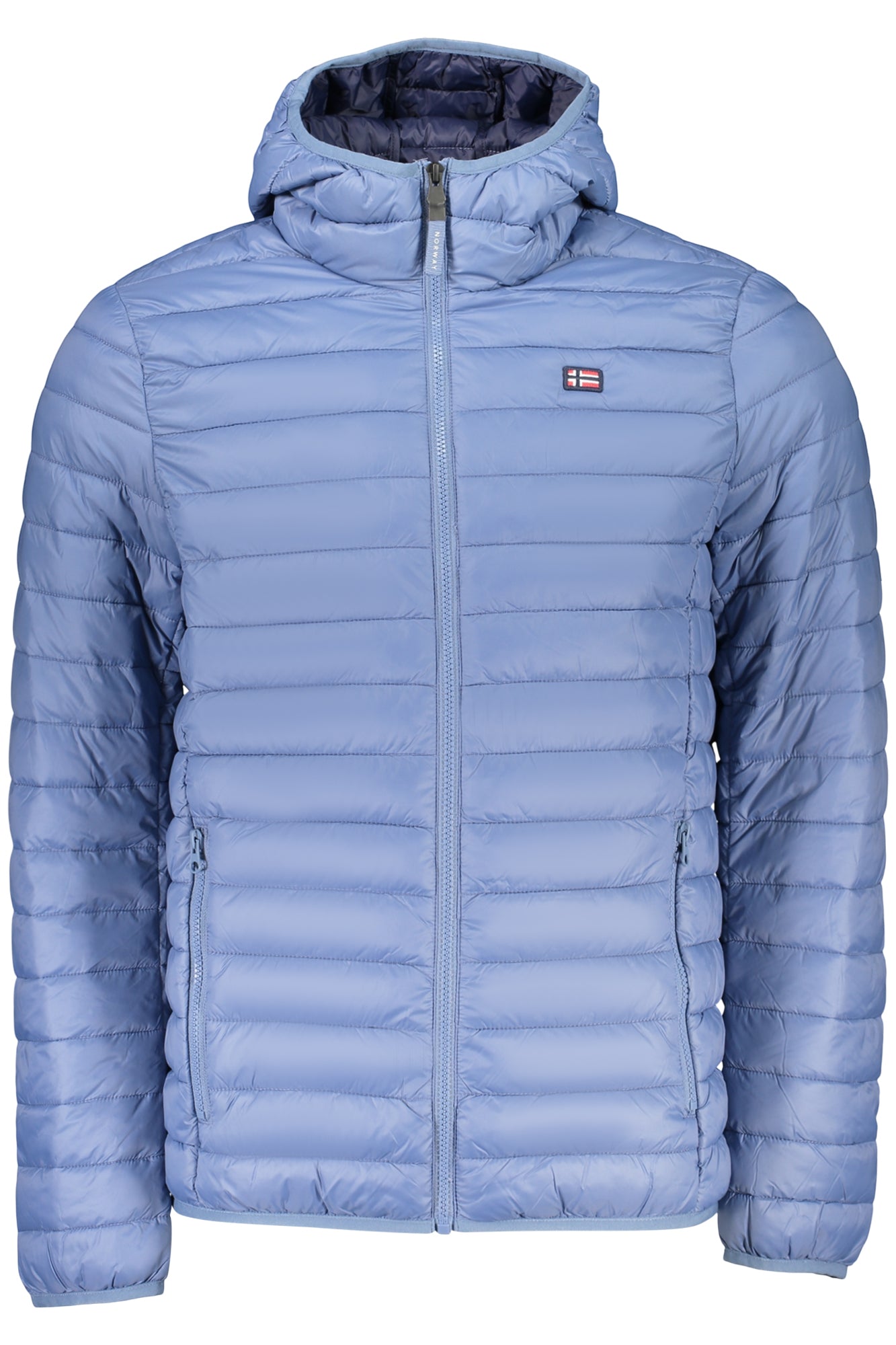 832950_BLDENIM – Herrenjacke Blau mit Kapuze, Leichtgewicht, Viel Stauraum – Größe: S, M, L, XL, 2XL, 3XL – Farbe: Blu