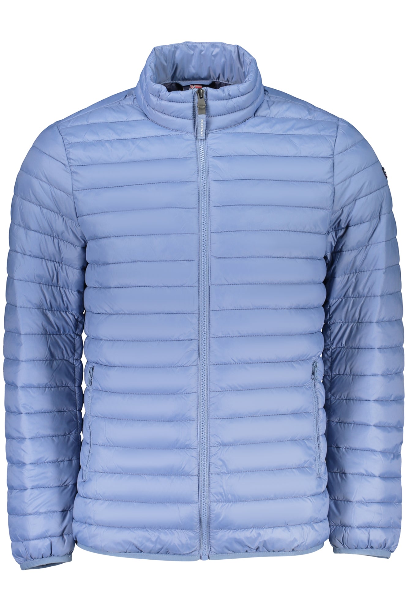 832949_BLDENIM – Blaue Herrenjacke mit Applikation und Taschen – Norwegen 1963 Style – Größe: S, M, L, XL, 2XL, 3XL – Farbe: Blu