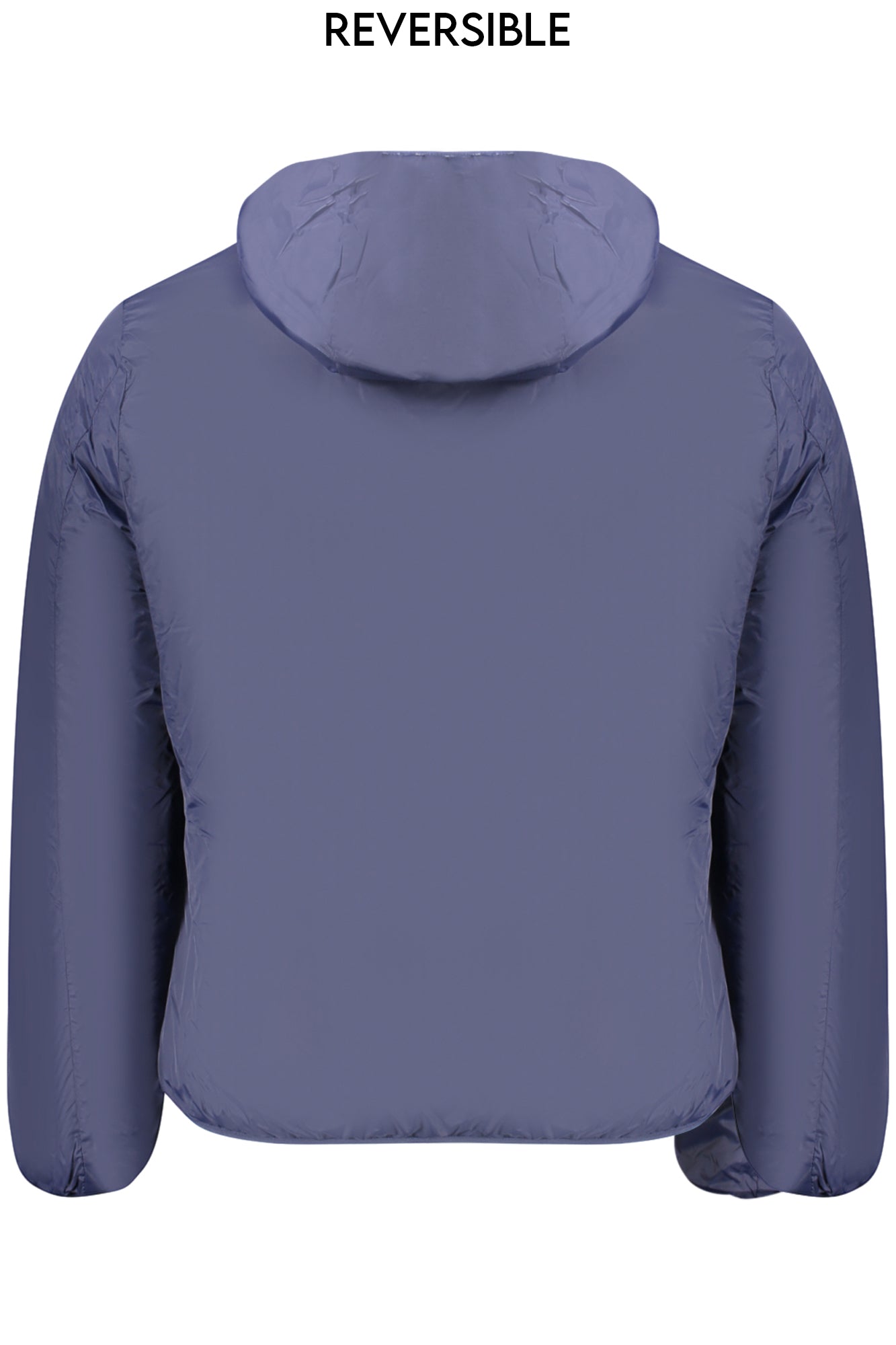 849155_BLBLU – Wendbare Herrenjacke Blau mit Kapuze & Taschen - Norwegen Stil 1963 – Größe: S, M, L, XL, 2XL, 3XL – Farbe: Blu