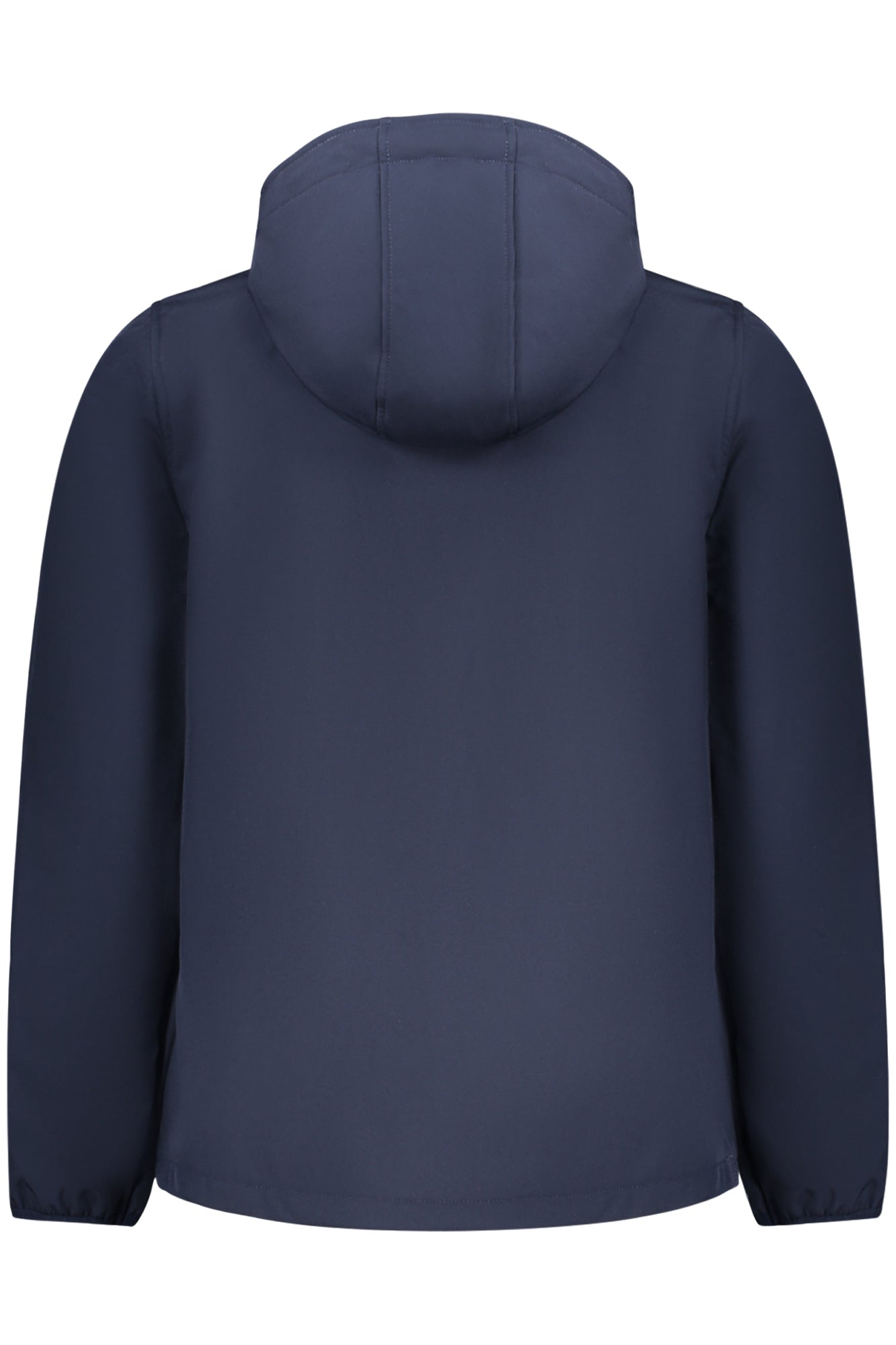 XXX139138_BLNAVY – Stylische Blaue Herren-Softshell-Jacke mit Kapuze und Reißverschlüssen – Größe: S, M, L, XL, 2XL, 3XL – Farbe: Blu