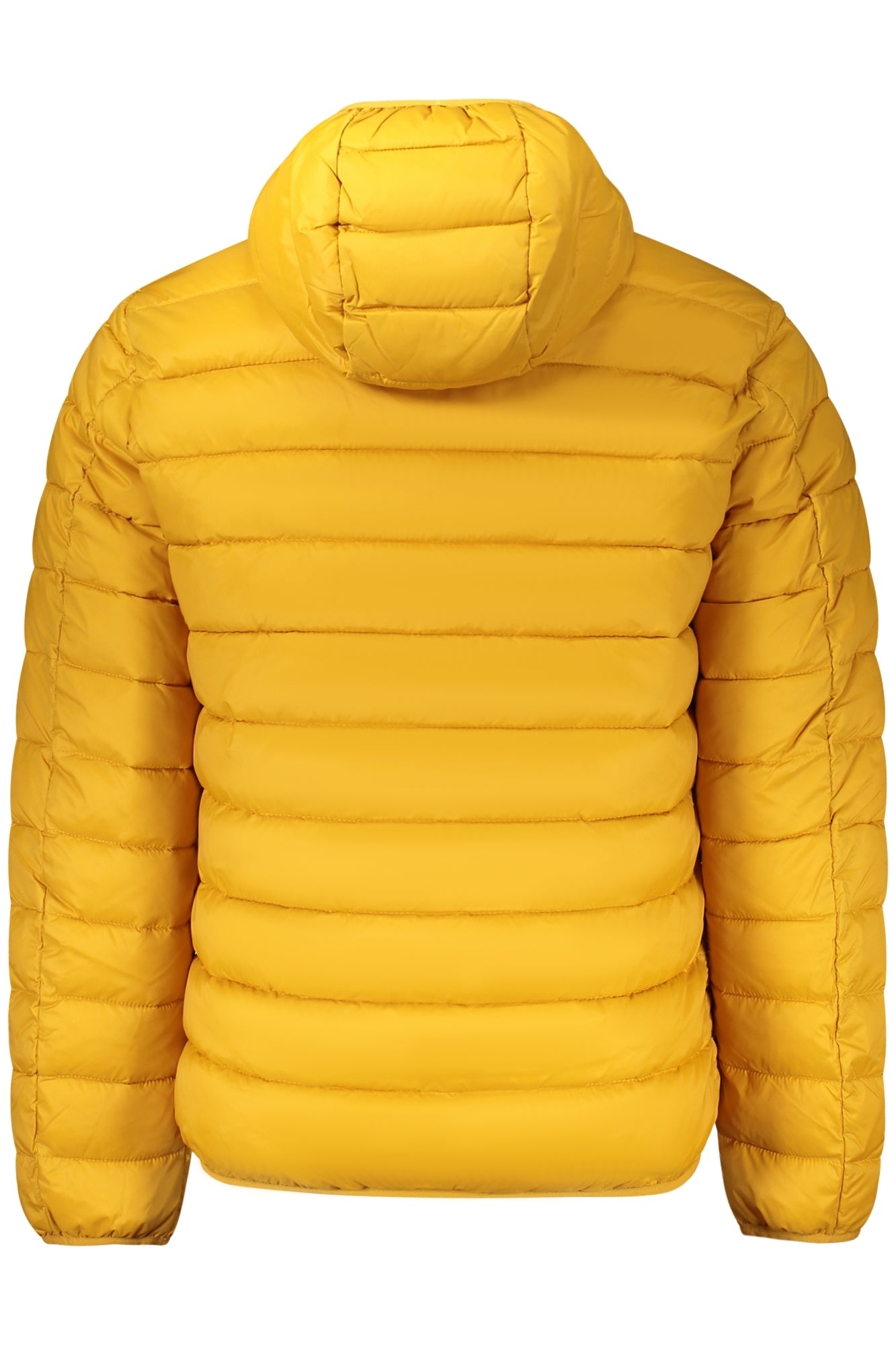 849150_GIOCRA – Gelbe Herrenjacke mit Kapuze, grünen Details und Reißverschluss – Größe: S, M, L, XL, 2XL, 3XL – Farbe: Giallo