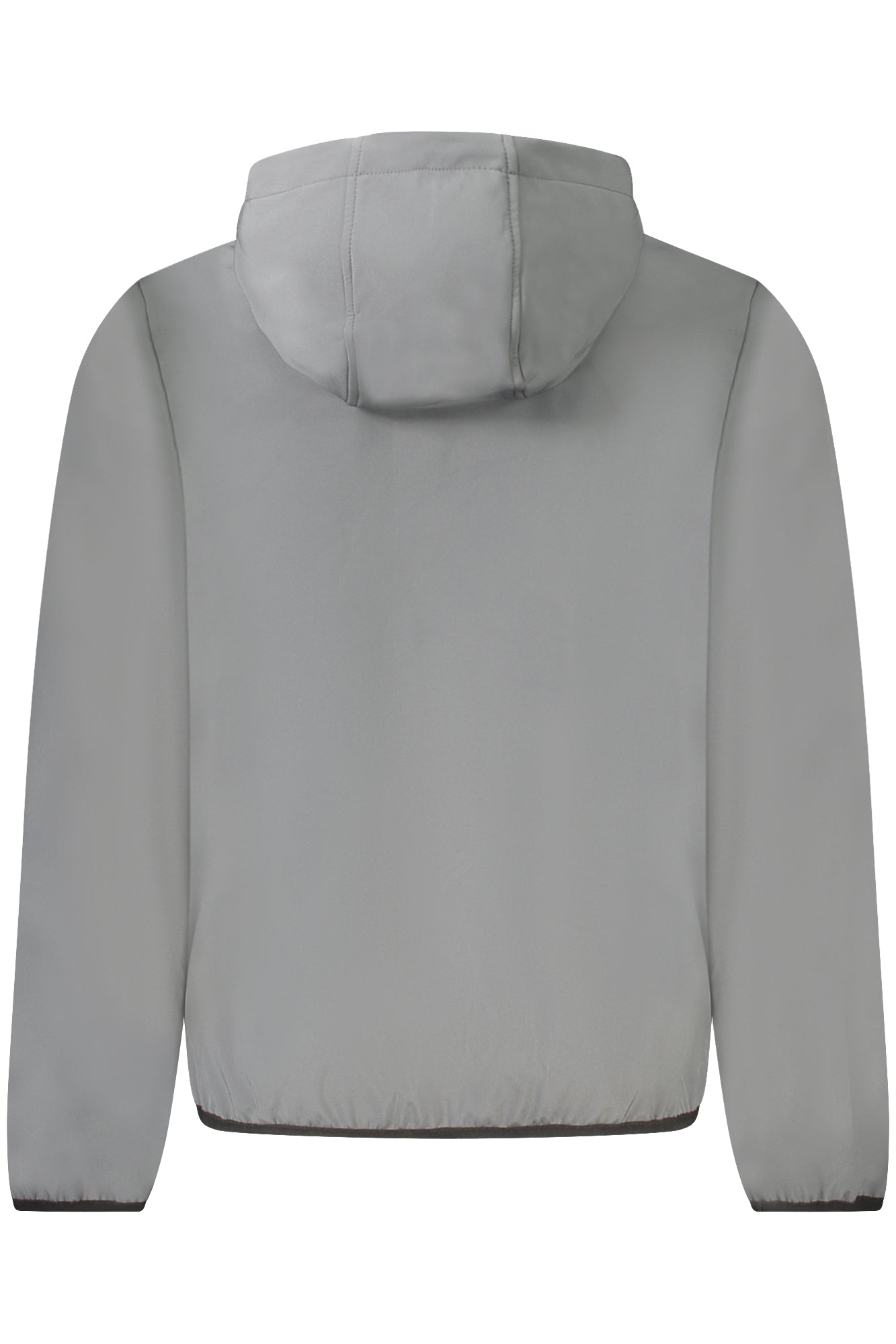 119141_GRREVENT – Graue Herren Softshell-Jacke mit roten Details und Kapuze – Größe: S, M, L, XL, 2XL, 3XL – Farbe: Grigio