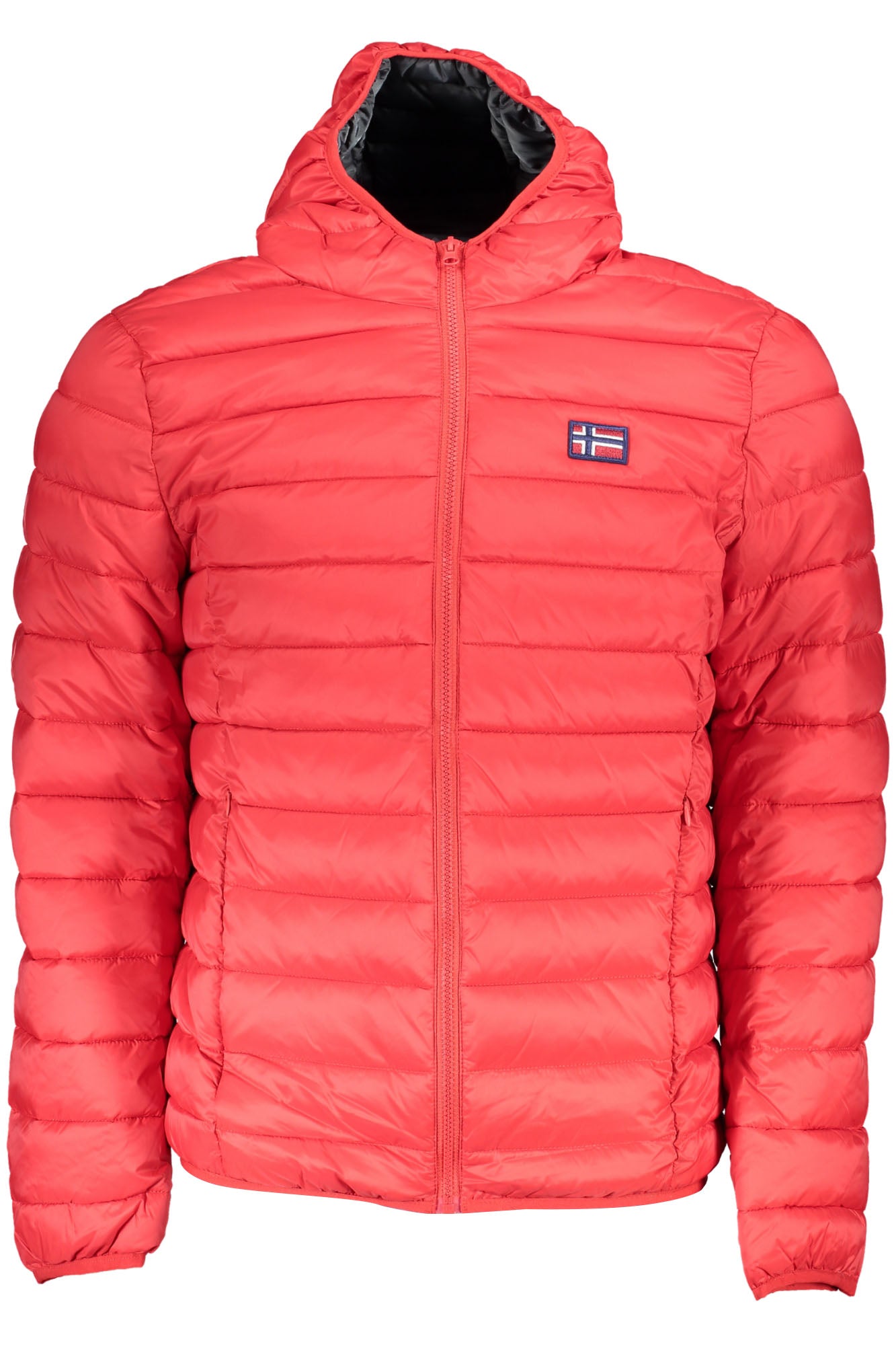 119150_ROREDRACER – Herrenjacke Rot: Stilvolle Norwegen 1963 Jacke mit Kapuze – Größe: 2XL, L, M – Farbe: Rosso