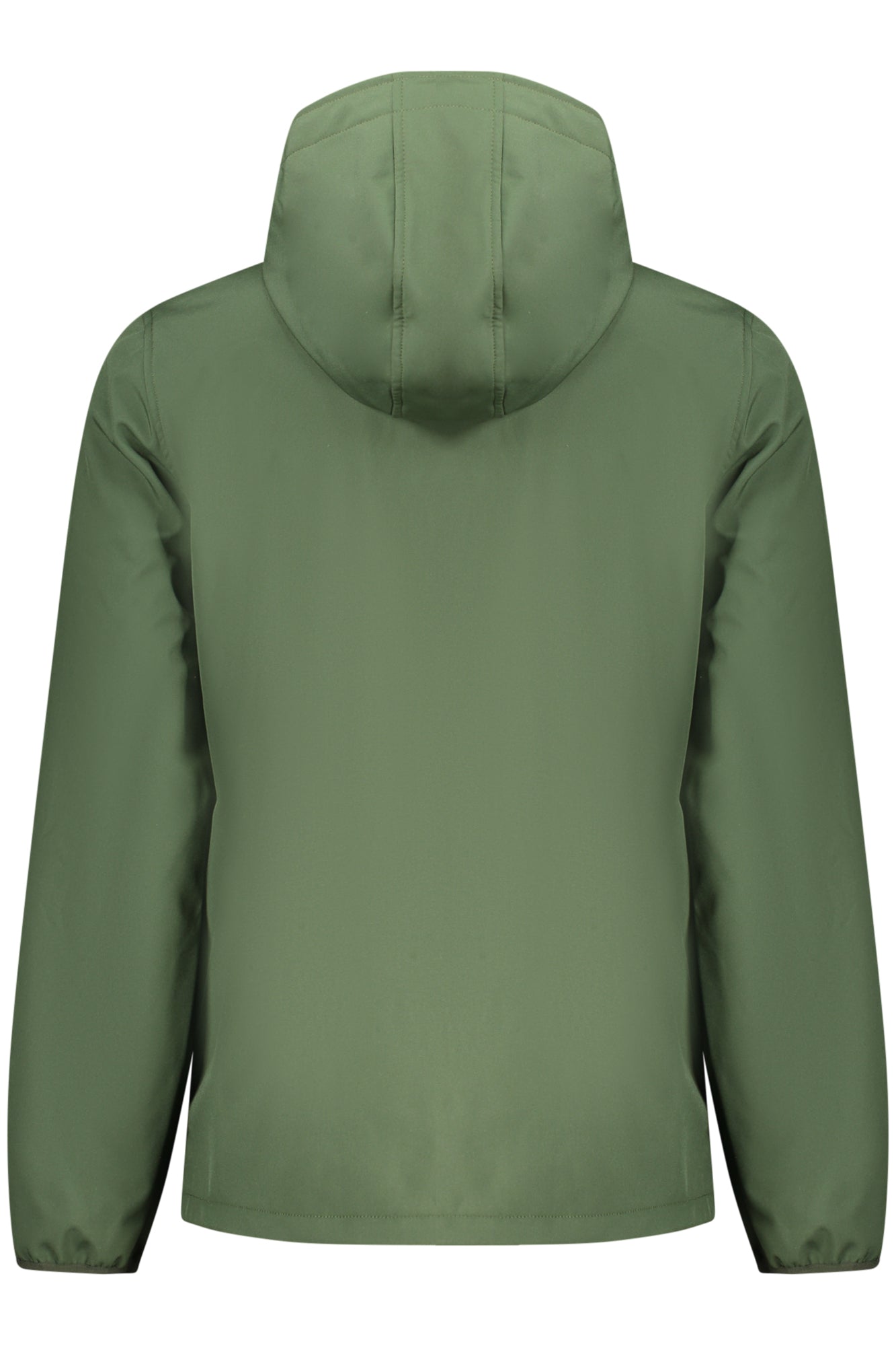 XXX139138_VEARMY – Herren Softshell-Jacke Grün mit Kapuze und Applikation – Größe: S, M, L, XL, 2XL, 3XL – Farbe: Verde