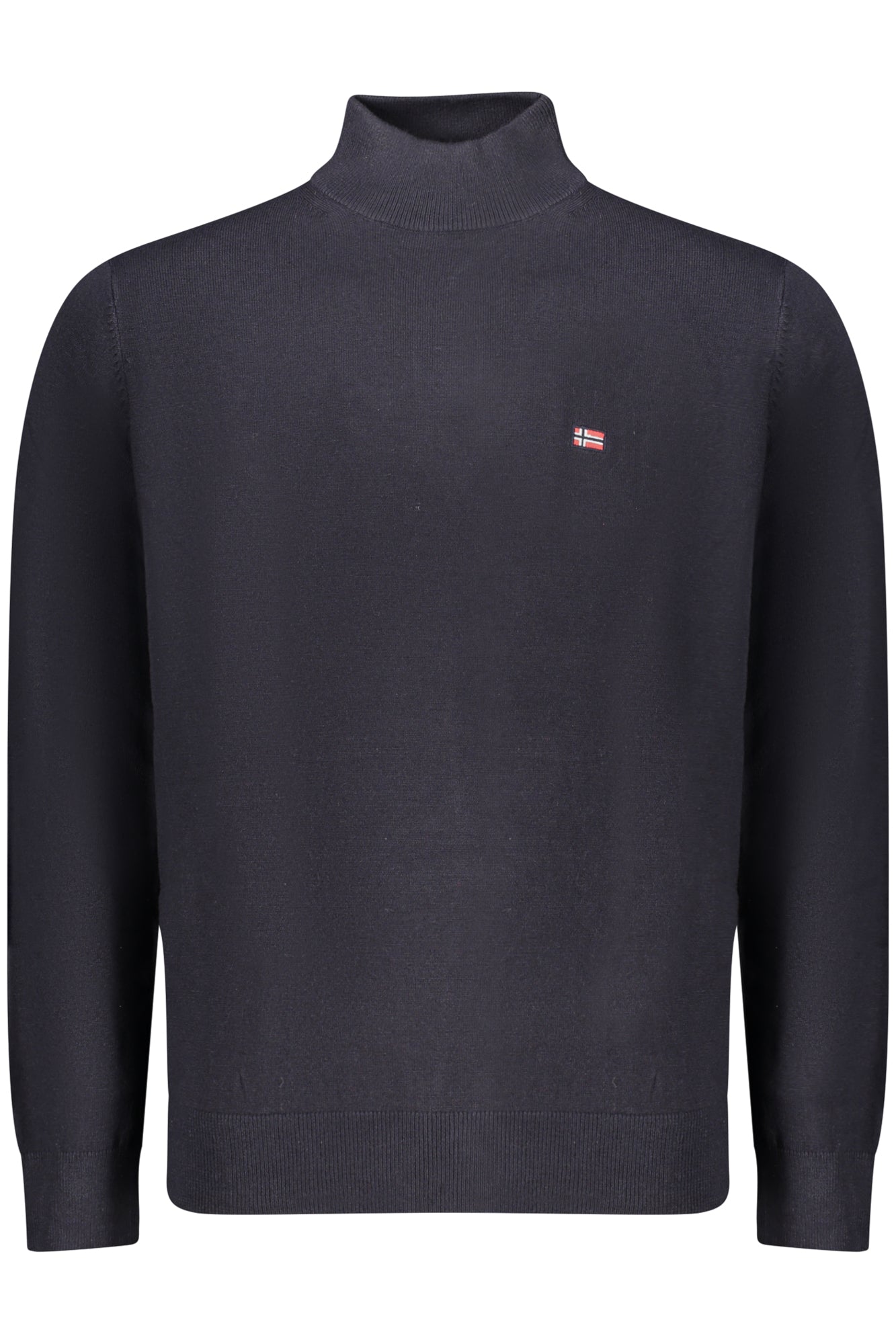 XXX843103_BLNAVY – Herrenhemd Blau mit Stickerei - Eleganter Look mit hohem Kragen – Größe: S, M, L, XL, 2XL, 3XL – Farbe: Blu