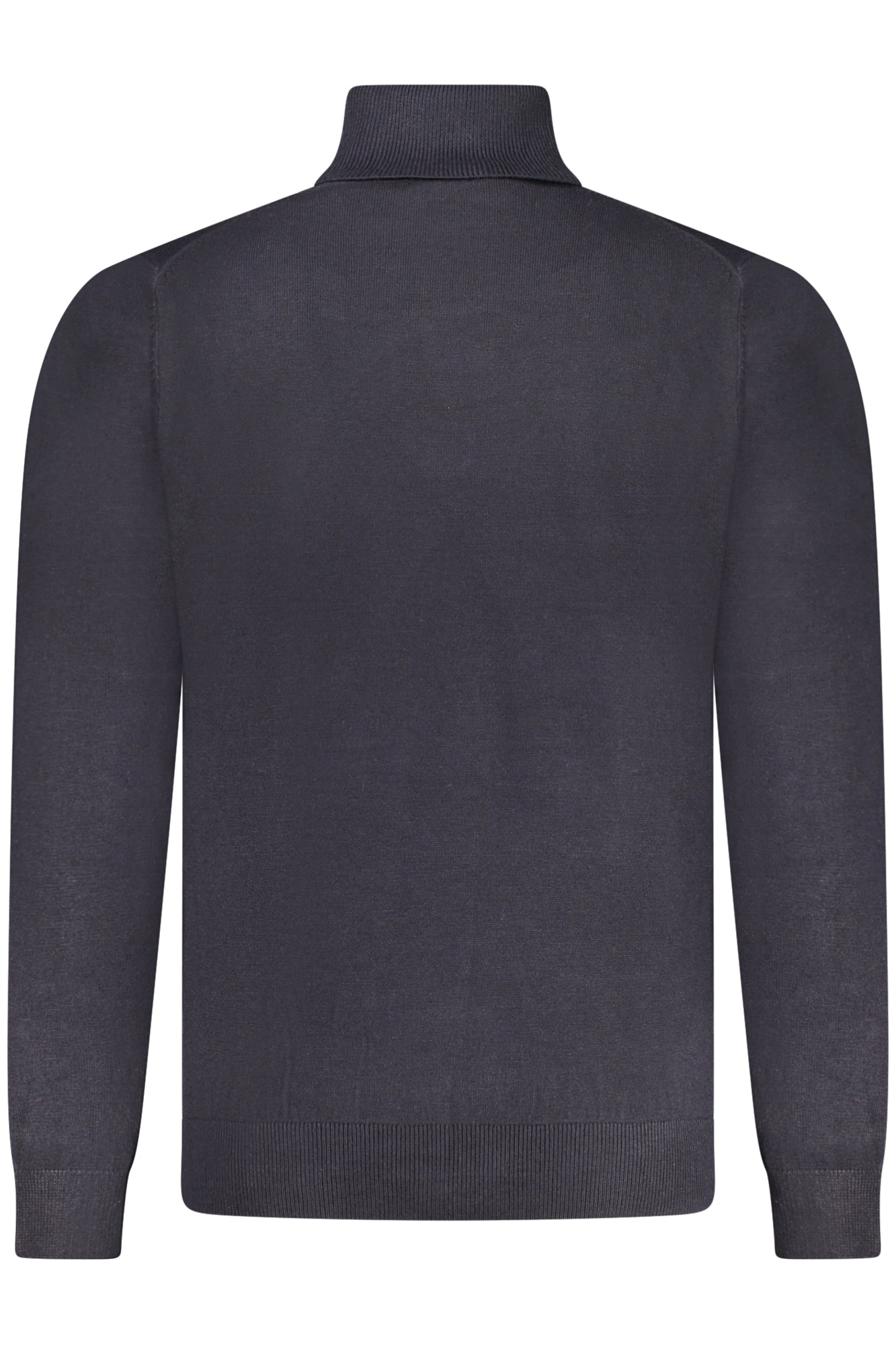 XXX843102_BLNAVY – Elegantes Herrenhemd in Blau mit Stickerei und Rollkragenpullover – Größe: S, M, L, XL, 2XL, 3XL – Farbe: Blu