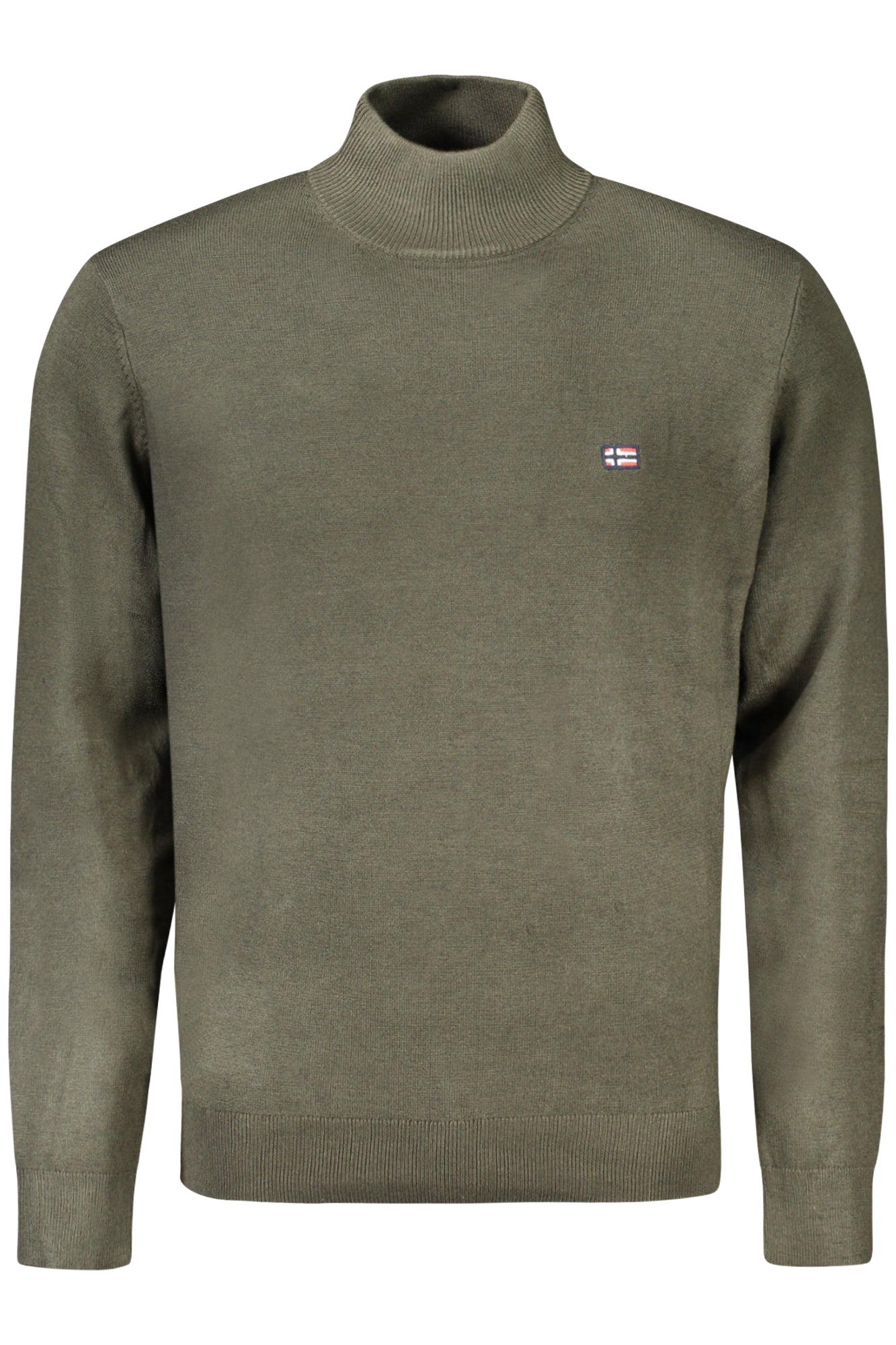 843103_VEFOREST – Herren Trikot Grün 1963: Langarm, Rollkragen, Stickerei Logo – Größe: XL, M, 3XL, L, 2XL – Farbe: Verde