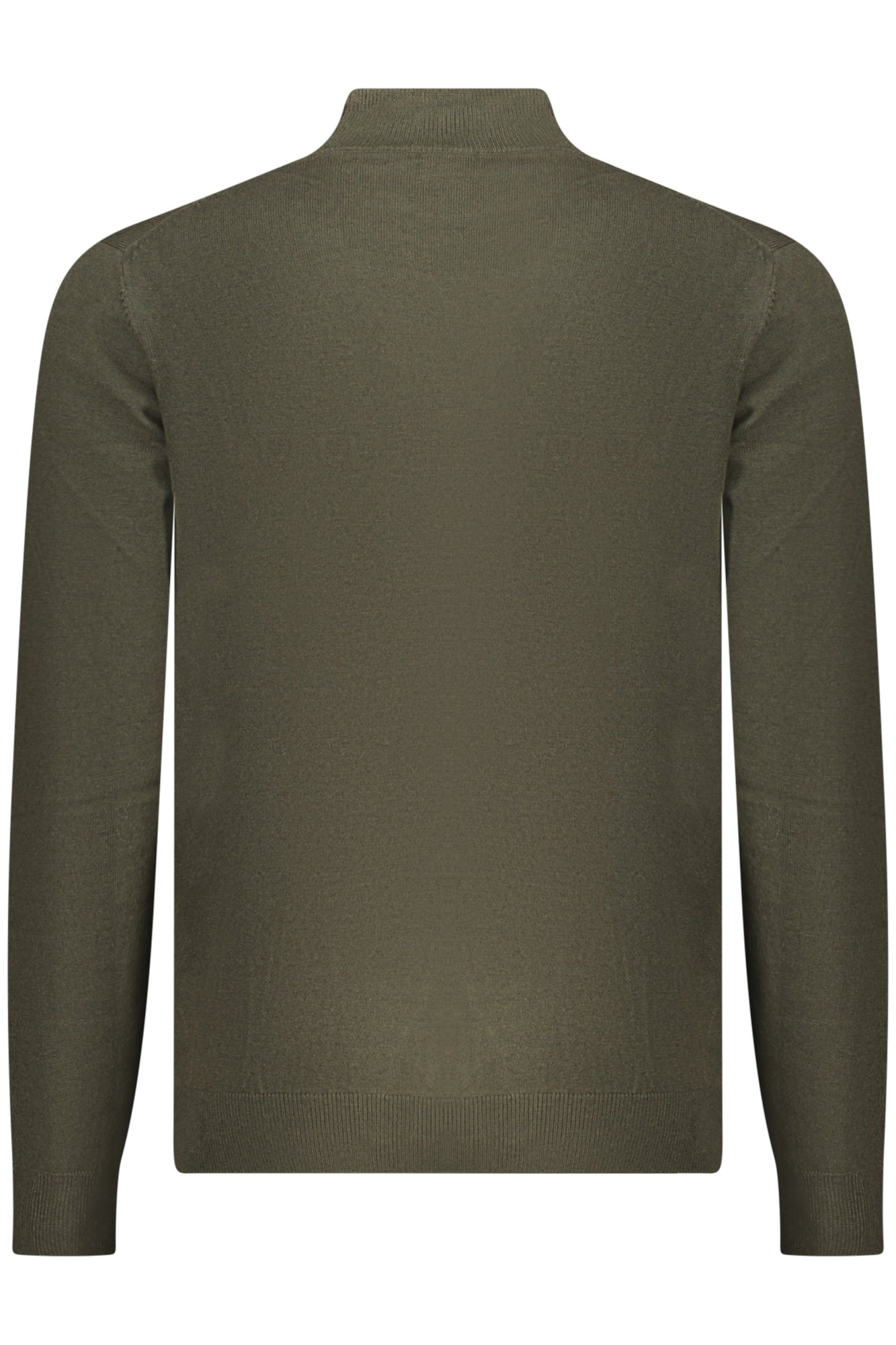 XXX843103_VEFOREST – Elegantes grünes Herrenhemd mit Rollkragen und Stickerei – Größe: S, M, L, XL, 2XL, 3XL – Farbe: Verde