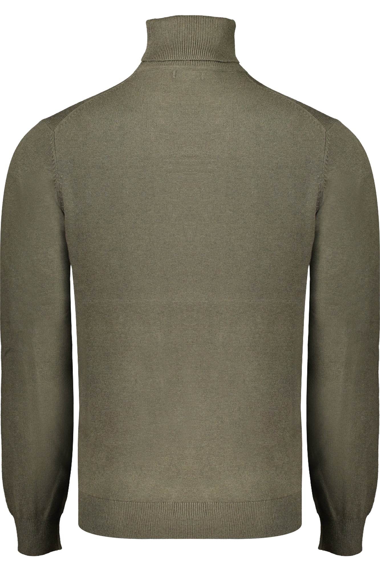 843102_VEFOREST – Grünes Langarmshirt für Herren – Rollkragen & Stickerei-Details – Größe: M, L, XL, 2XL, 3XL – Farbe: Verde