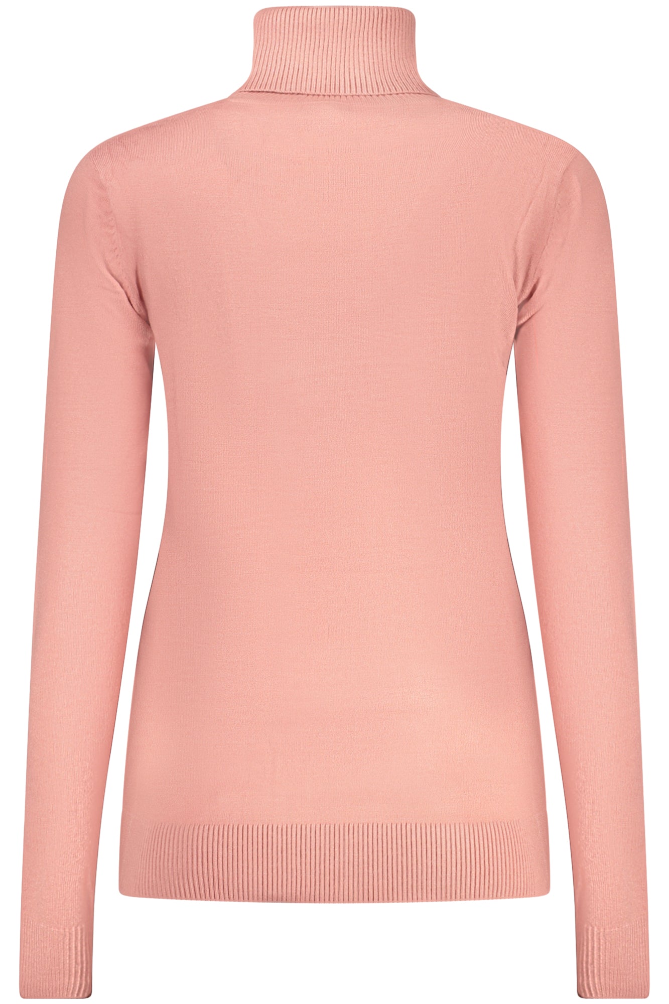 853402_RSROSANTI – Rosa Damenpullover mit Rollkragen - Stilvoller Look für kühle Tage – Größe: S, M, L, XL, 2XL – Farbe: Rosa