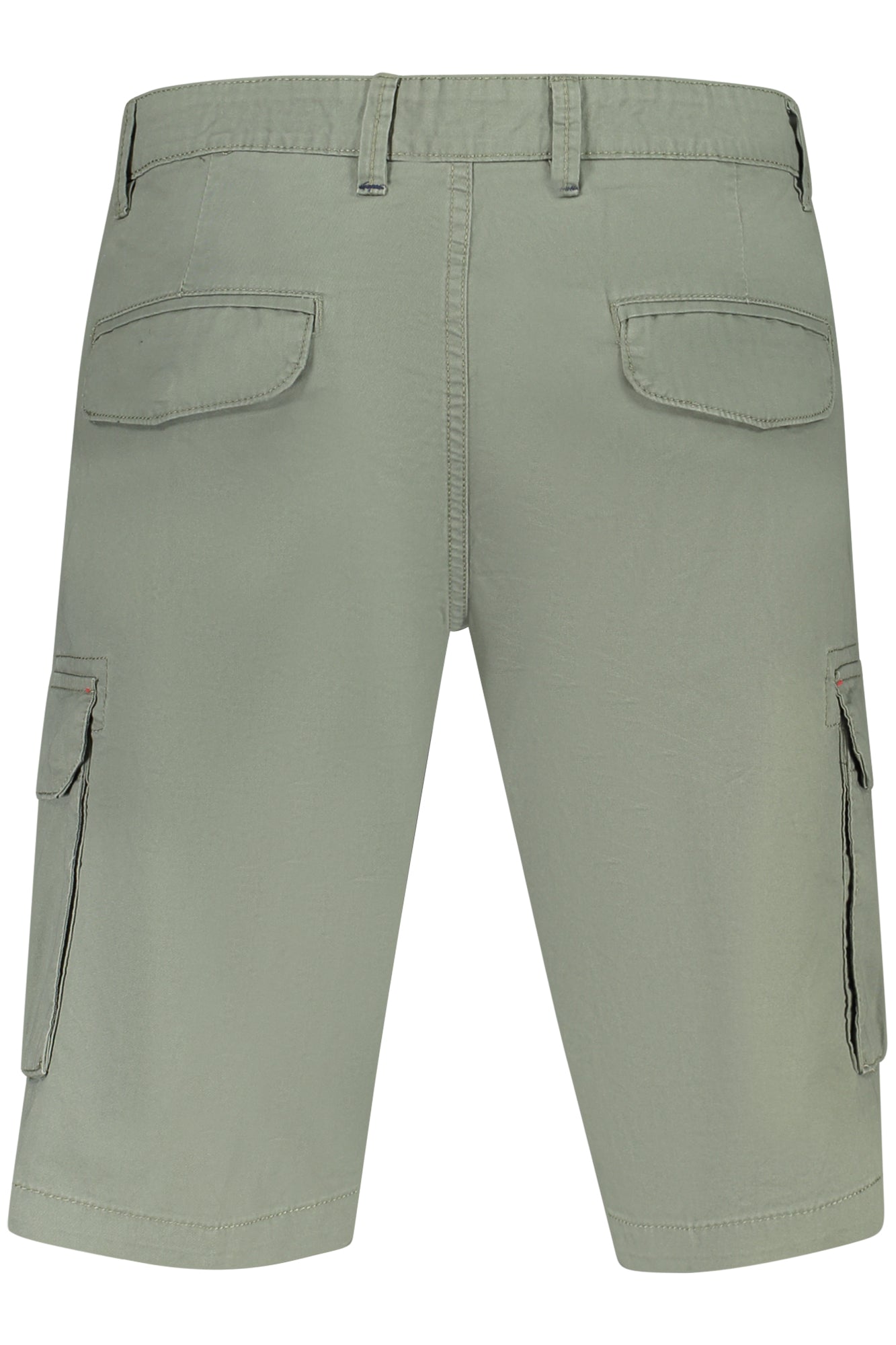 838521_VEARMY – Grüne Herren Bermuda-Shorts mit Taschen und Aufnähern – Cargo-Style – Größe: 46, 48, 50, 52, 54, 56 – Farbe: Verde