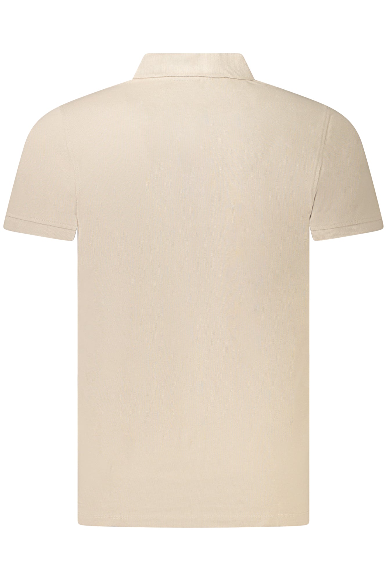 838861_BEROPE – Elegantes Herren-Poloshirt Beige mit Applikation & Logo - Kurzarm – Größe: S, M, L, XL, 2XL, 3XL – Farbe: Beige