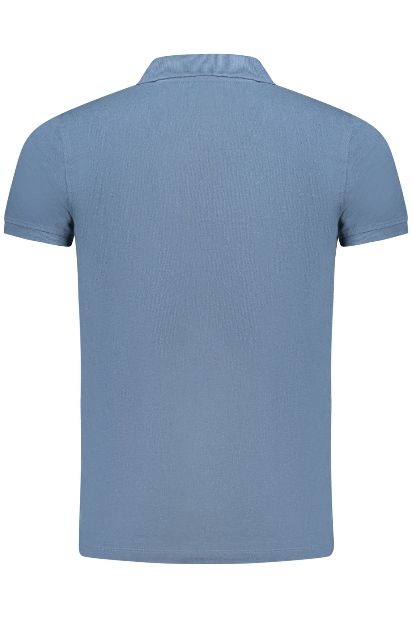 838861_BLGALAXY – Herren Poloshirt Norwegen 1963: Blau, Kurzarm, mit Logo & Knöpfen – Größe: S, M, L, XL, 2XL, 3XL – Farbe: Blu