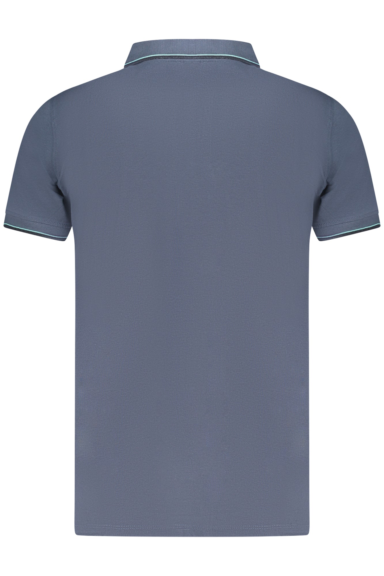 838862_BLGALAXY – Herren Kurzarm-Polo Blau – Stilvolles Poloshirt mit Kontrastdetails – Größe: S, M, L, XL, 2XL, 3XL – Farbe: Blu