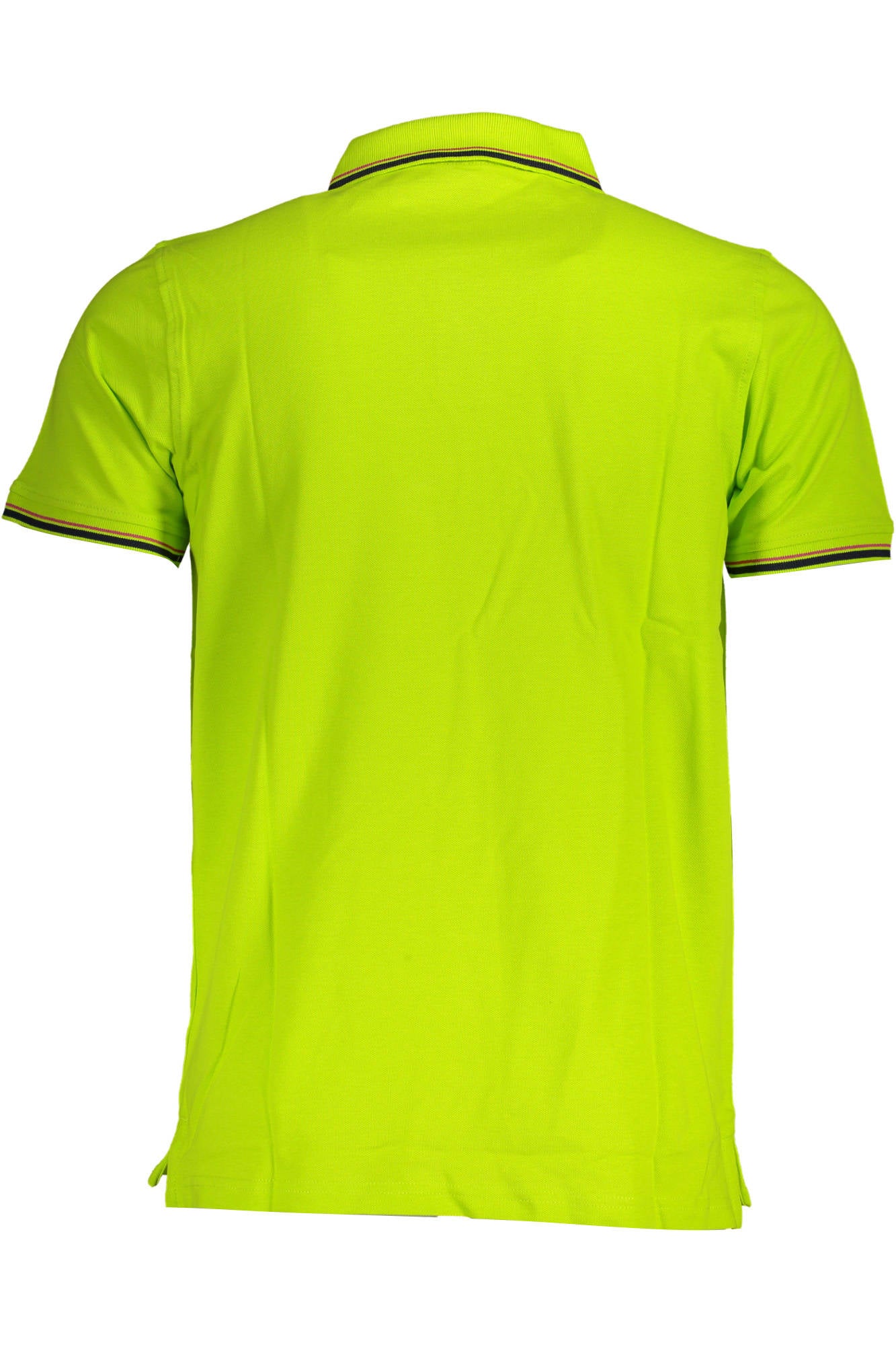 838862_GIALLO_ACIDO – Herren Kurzarm-Polo in Gelb mit Kontrastdetails - Norwegen 1963 Stil – Größe: M, L, XL, 2XL – Farbe: Giallo