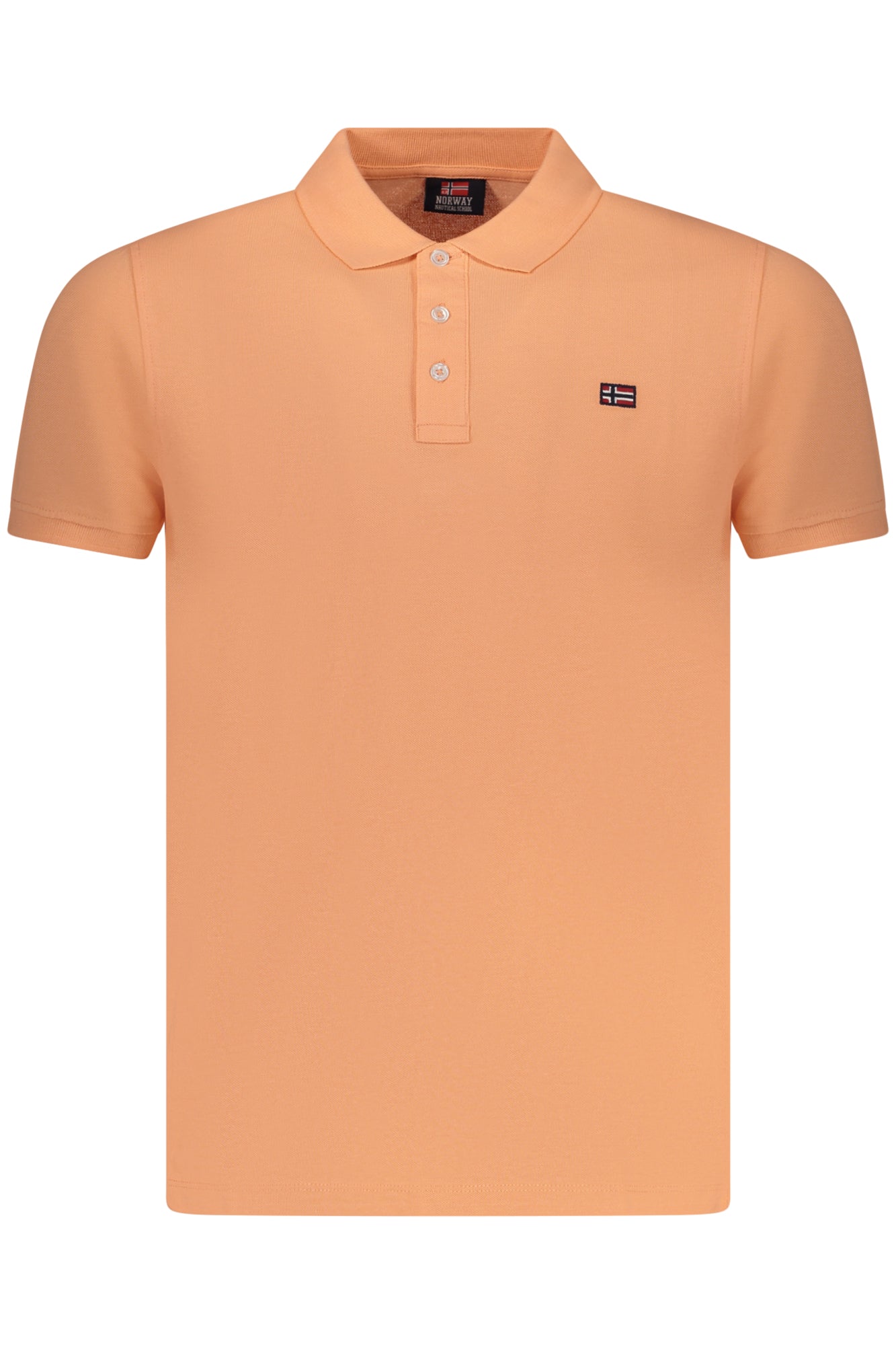 838861_RSPEACH – Rosa Herren Poloshirt Kurzarm mit Applikation und Logo, 3 Knöpfe – Größe: S, M, L, XL, 2XL, 3XL – Farbe: Rosa