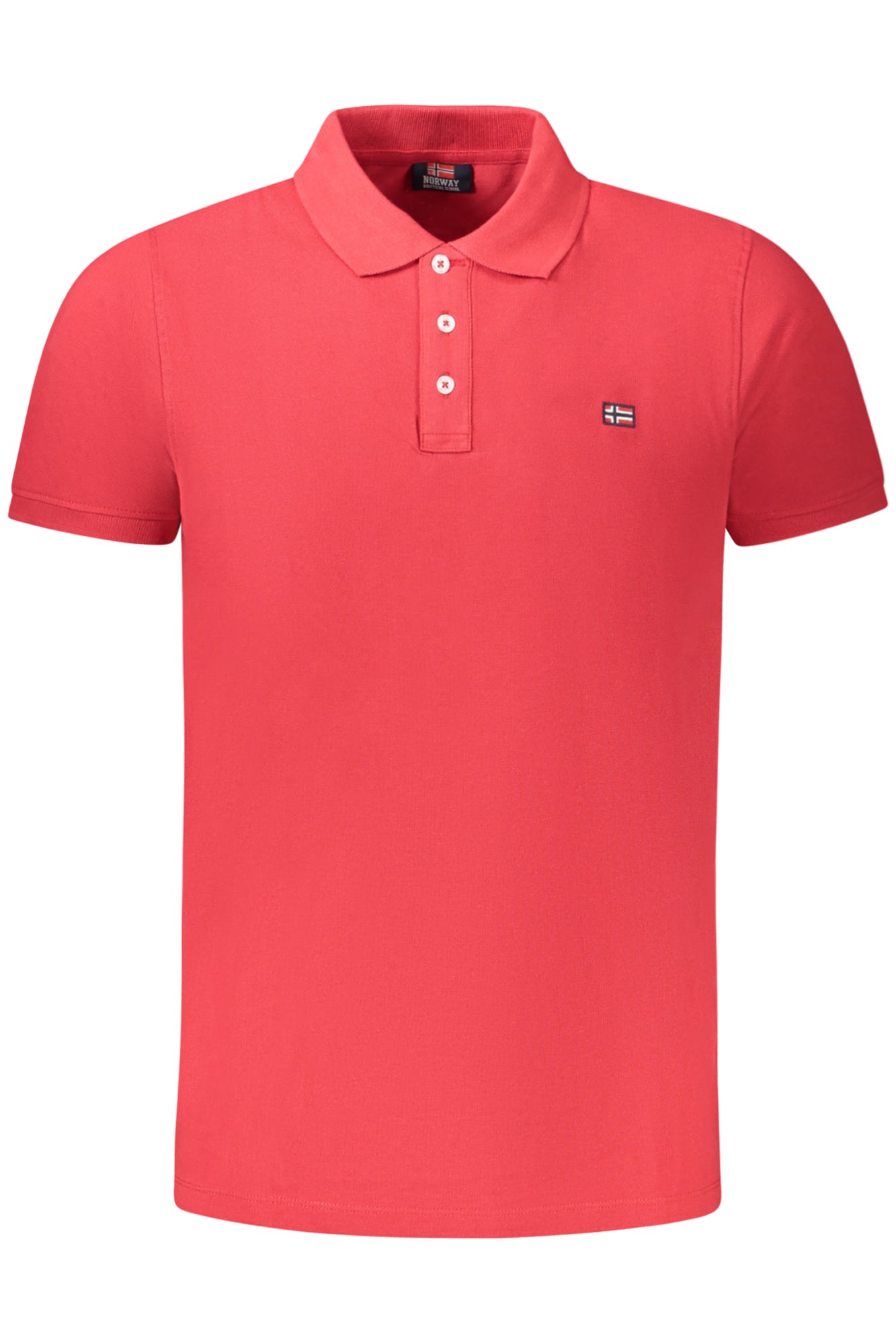 838861_ROBITTER – Stilvolles Herren Kurzarm-Poloshirt in Rot mit Applikation & Logo – Größe: S, M, L, XL, 2XL, 3XL – Farbe: Rosso