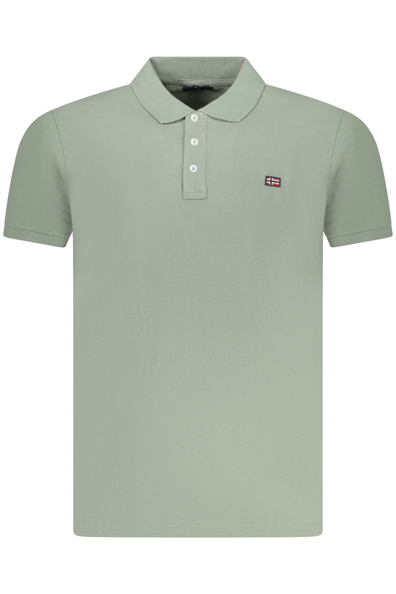 838861_VESAILOR – Grünes Herren-Poloshirt 1963: Stilvoll mit Applikation und Logo – Größe: L, XL, 2XL, S, M, 3XL – Farbe: Verde