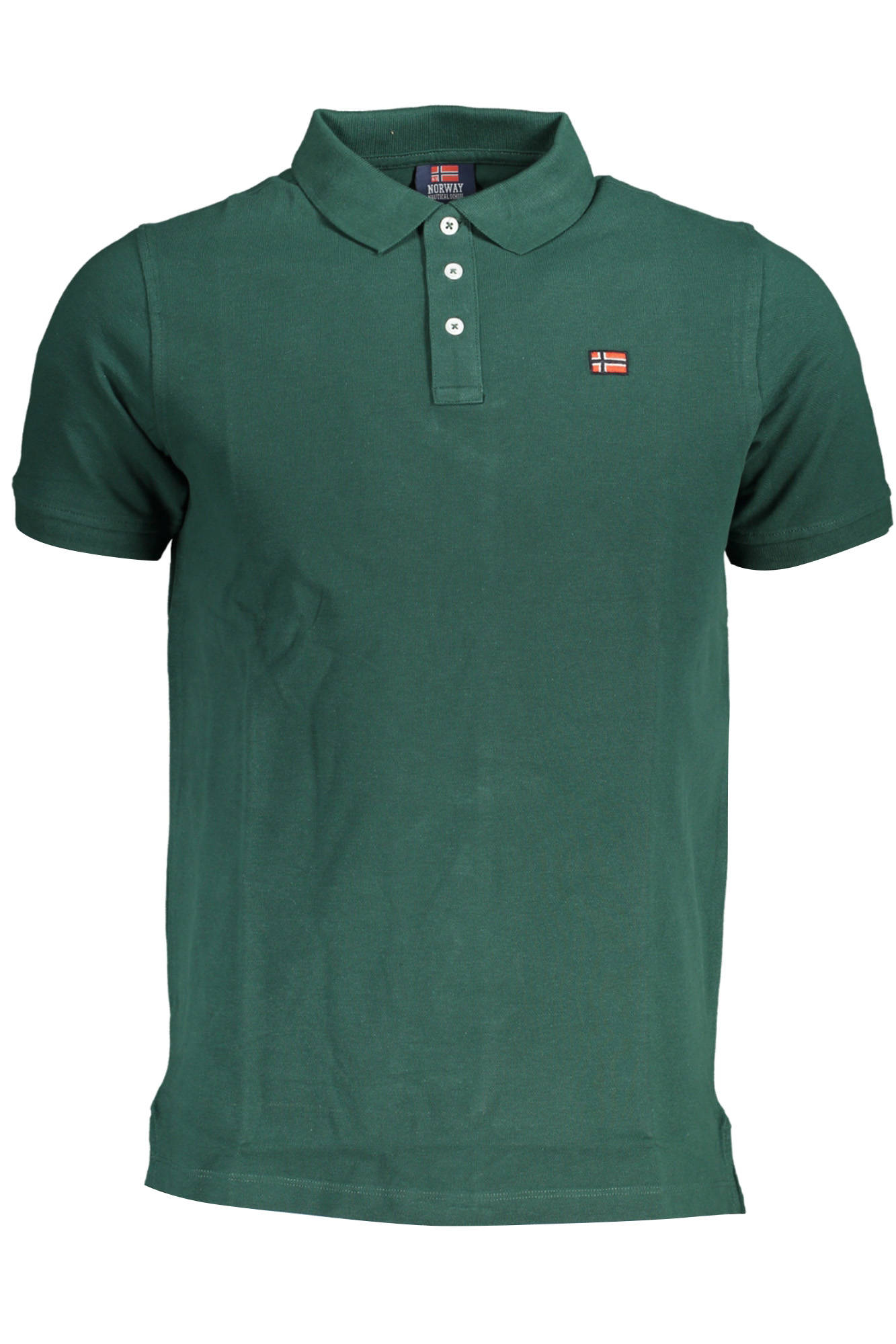 838861_VERDE_MUSK – Grünes Norwegen Poloshirt für Herren - Kurzarm mit Stil & Komfort – Größe: M, L, XL, 2XL – Farbe: Verde