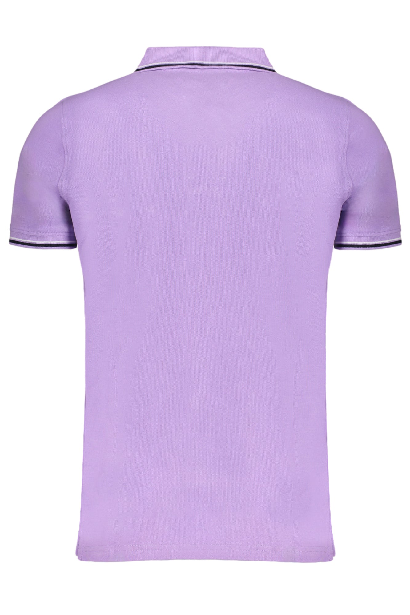 838862_VIGLICIN – Lila Herren Poloshirt mit Kontrastdetails und Applikation 1963 – Größe: M, L, XL, 2XL – Farbe: Viola