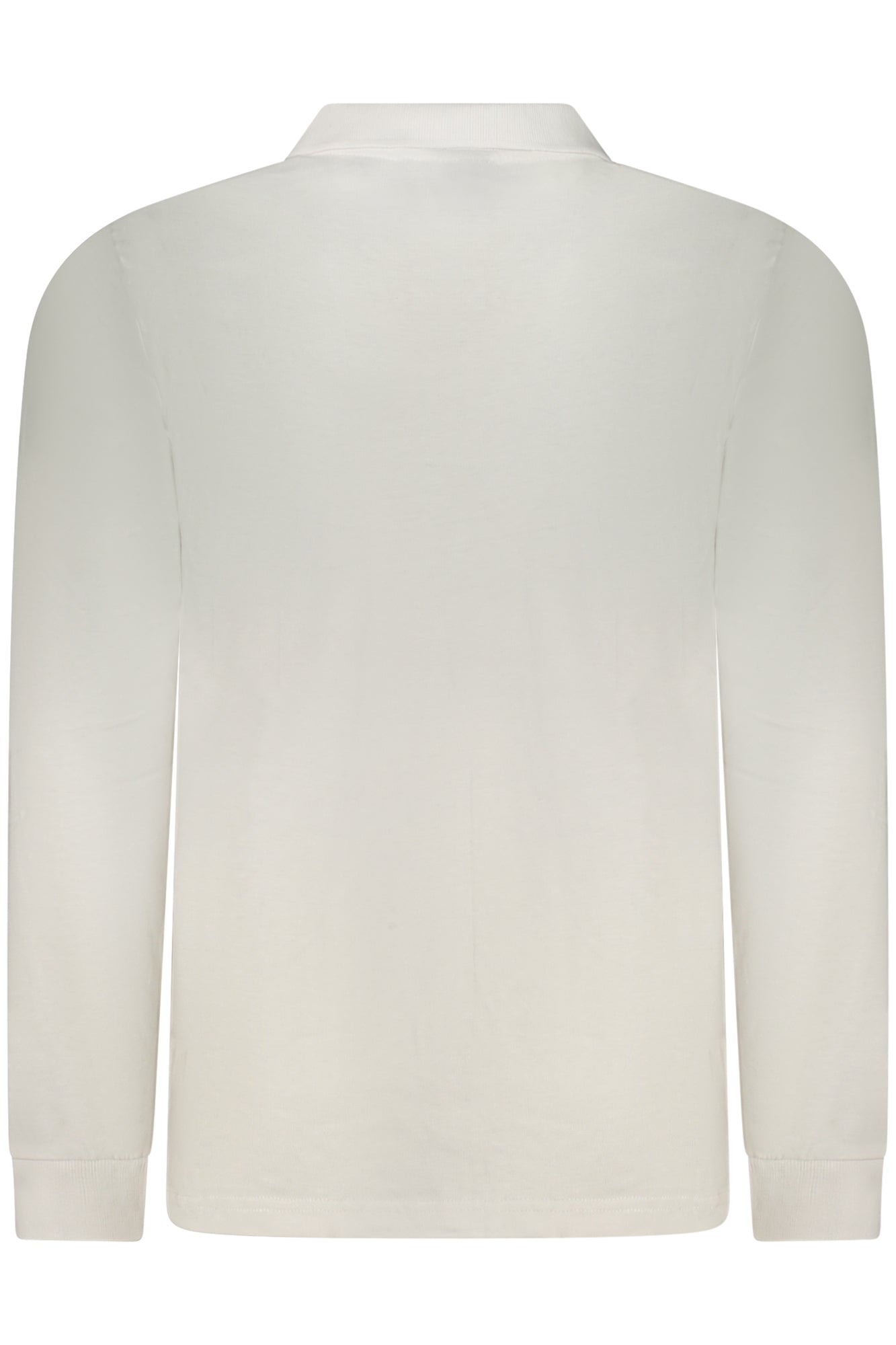 858872_BIOFFWHI – Langarm Polo Shirt Herren Weiß mit Stickerei - Stilvoll seit 1963 – Größe: S, M, L, XL, 2XL, 3XL – Farbe: Bianco