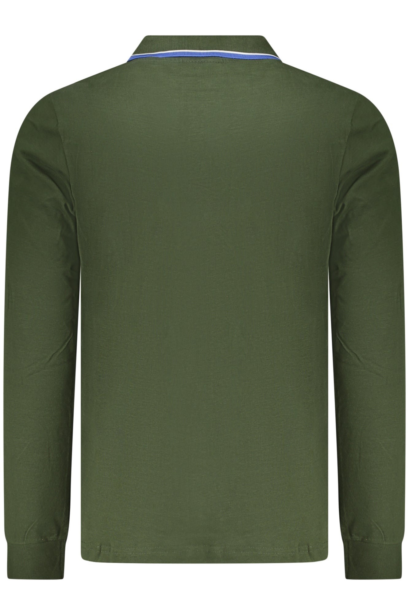 XXX848871_VEARMY – Langarm Poloshirt Herren Grün - Mit Kontrastdetails & Stickerei – Größe: S, M, L, XL, 2XL, 3XL – Farbe: Verde