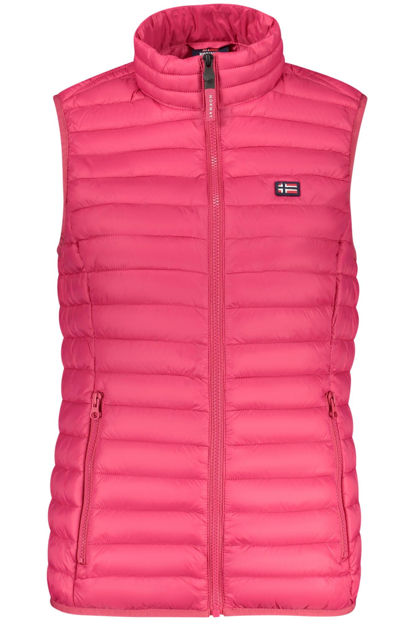 832651_RSCILIEG – Ärmellose rosa Damenjacke mit Taschen – Leicht und stilvoll – Größe: S, M, L, XL, 2XL – Farbe: Rosa