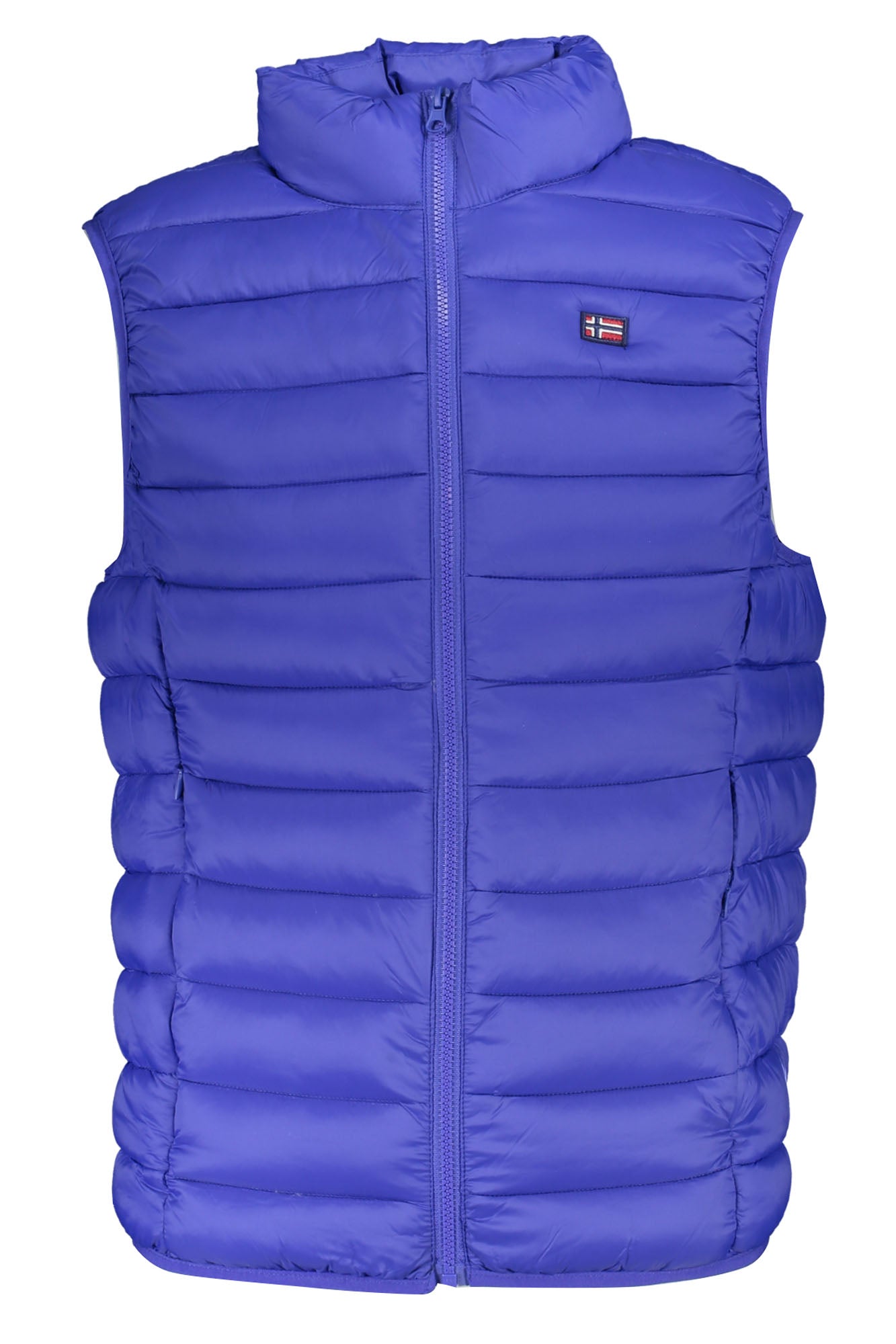 119148_BLROYAL – Ärmelloses Herrenhemd Blau mit Taschen & Reißverschluss - Stil 1963 – Größe: S, M, L, XL, 2XL, 3XL – Farbe: Blu