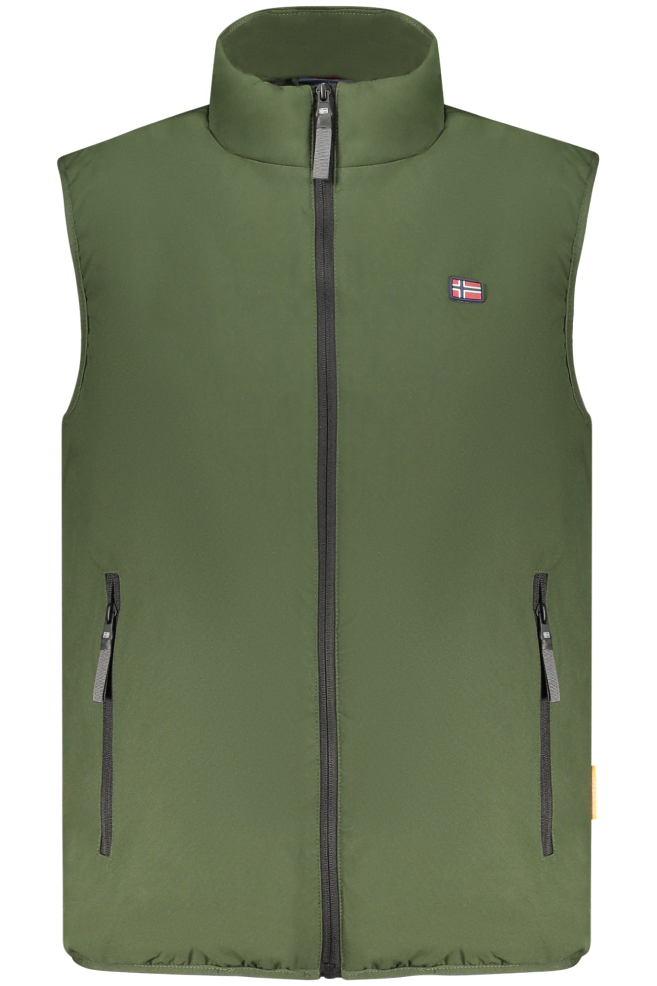 859122_VEARMY – Grüne Herrenweste mit Fleece - Ärmellos, mit Reißverschluss & Taschen – Größe: S, M, L, XL, 2XL, 3XL – Farbe: Verde