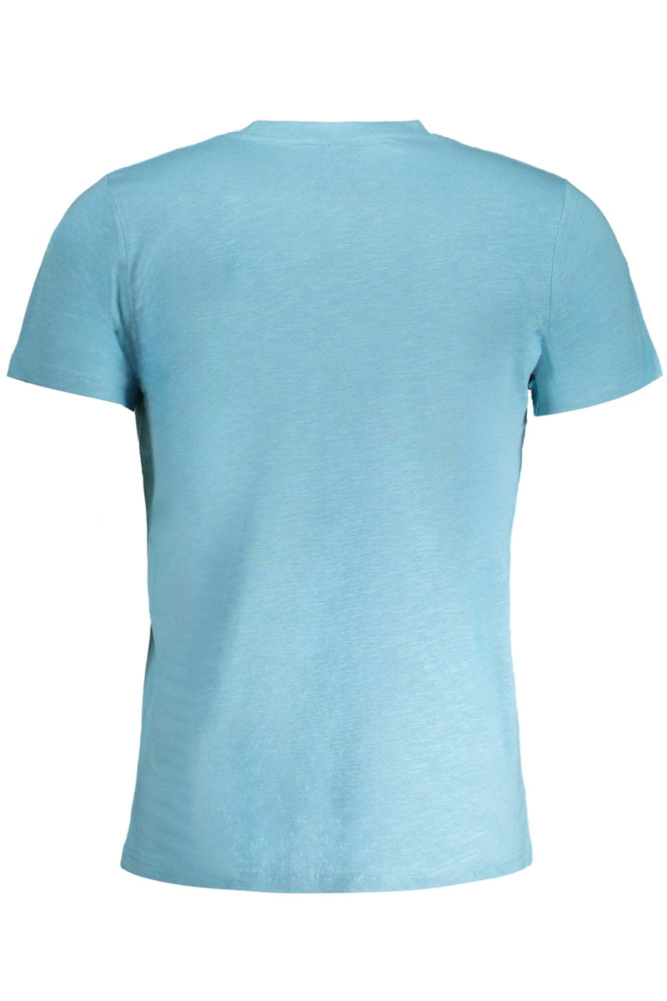 836016_AZPACIFI – Herren T-Shirt Blau - Kurzarm, Rundhals, Mit Applikation & Logo – Größe: M, L, XL, 2XL – Farbe: Azzurro